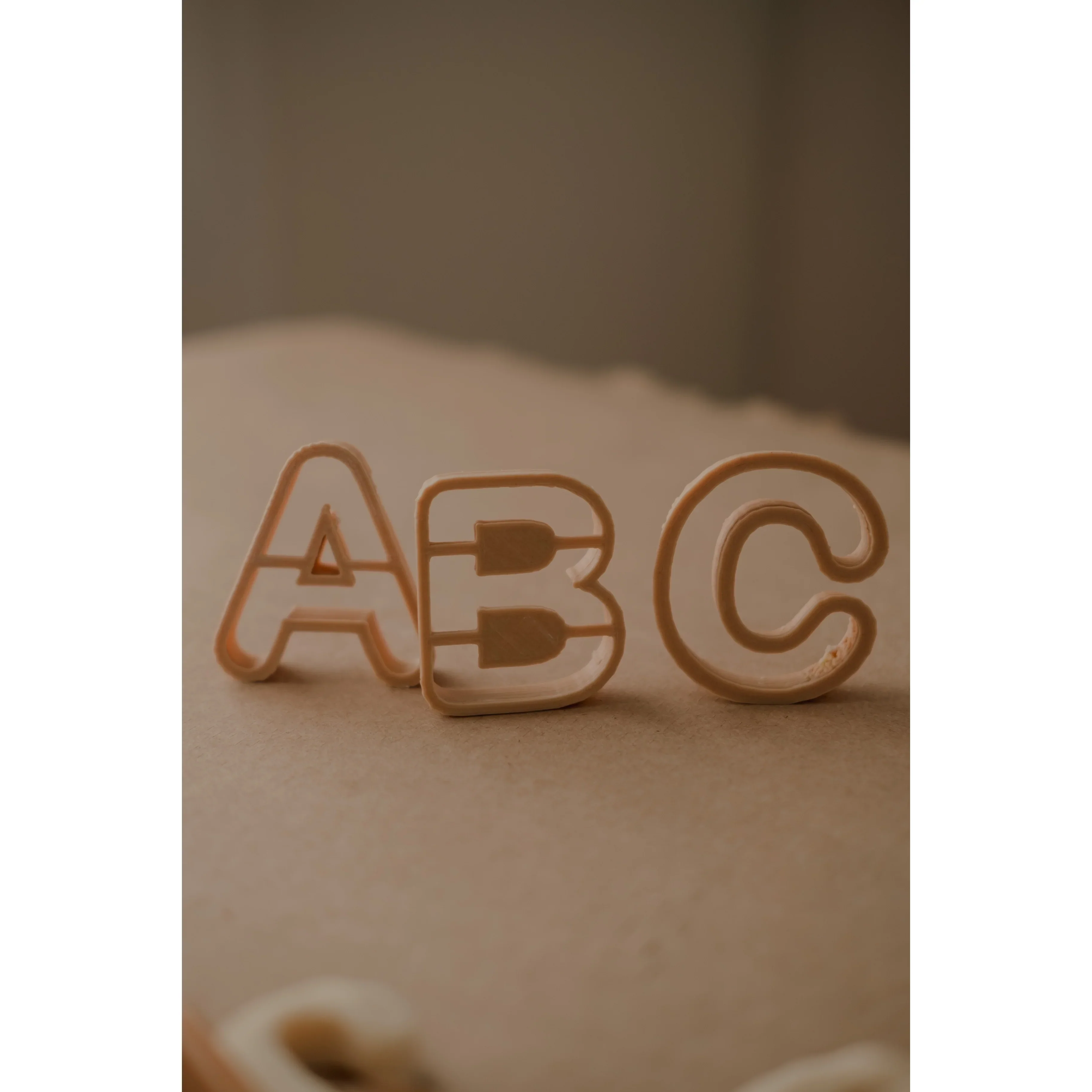 Alphabet Eco Dough Cutter Set (26 Pieces) - Image 3