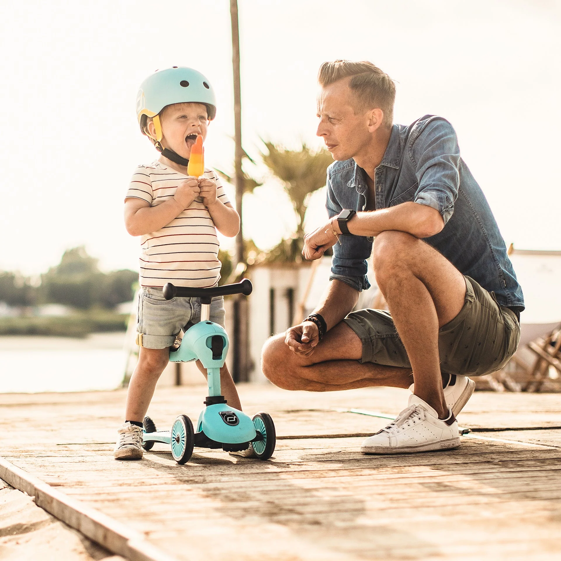 Scoot and Ride Baby Helmet in Blueberry – XXS Size for 1-3 Year Old - Image 3