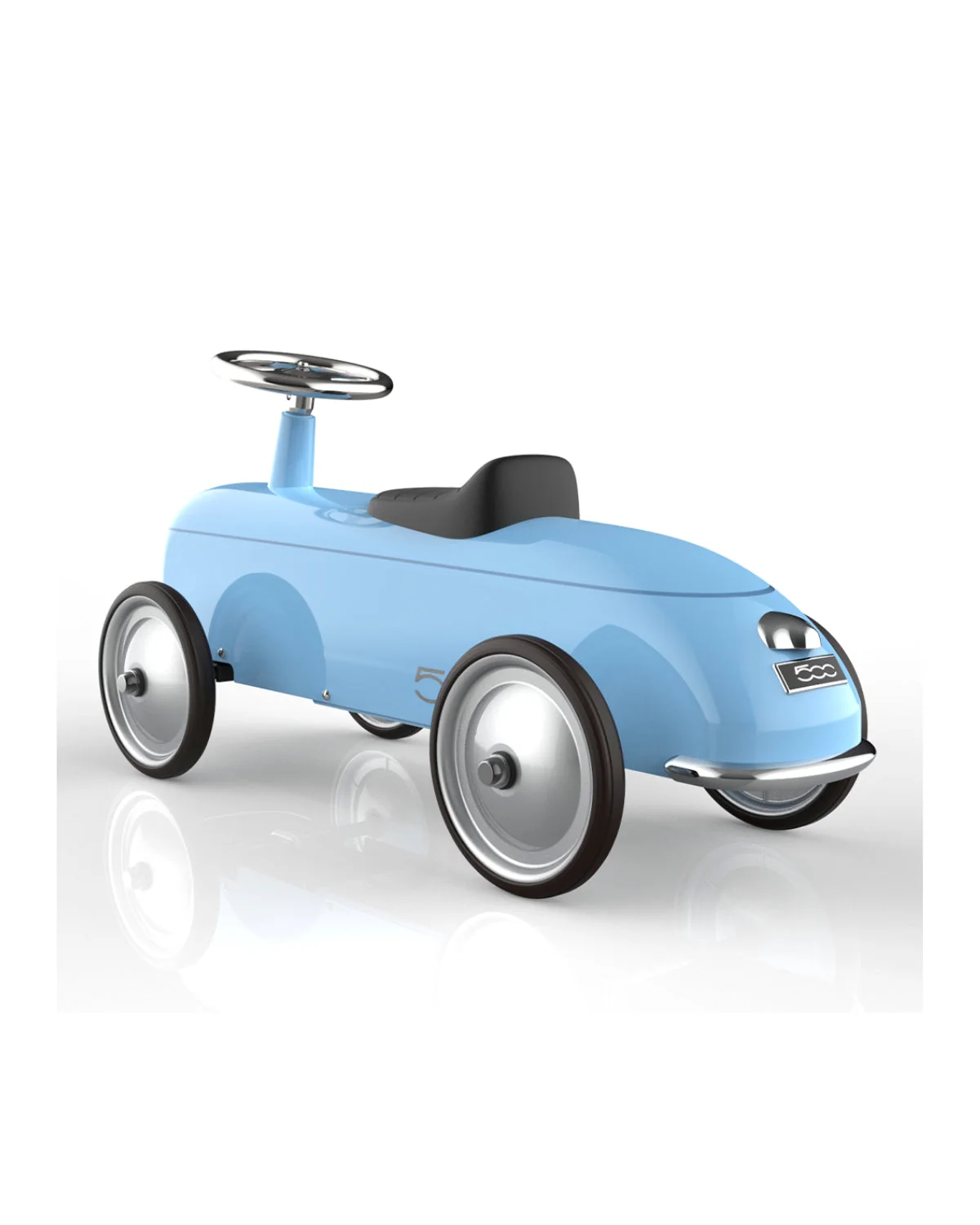Baghera Ride-On ROADSTER FIAT 500 Blue - Image 3