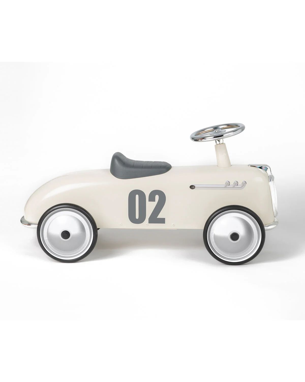 Baghera Ride-On ROADSTER Ivory White - Image 9