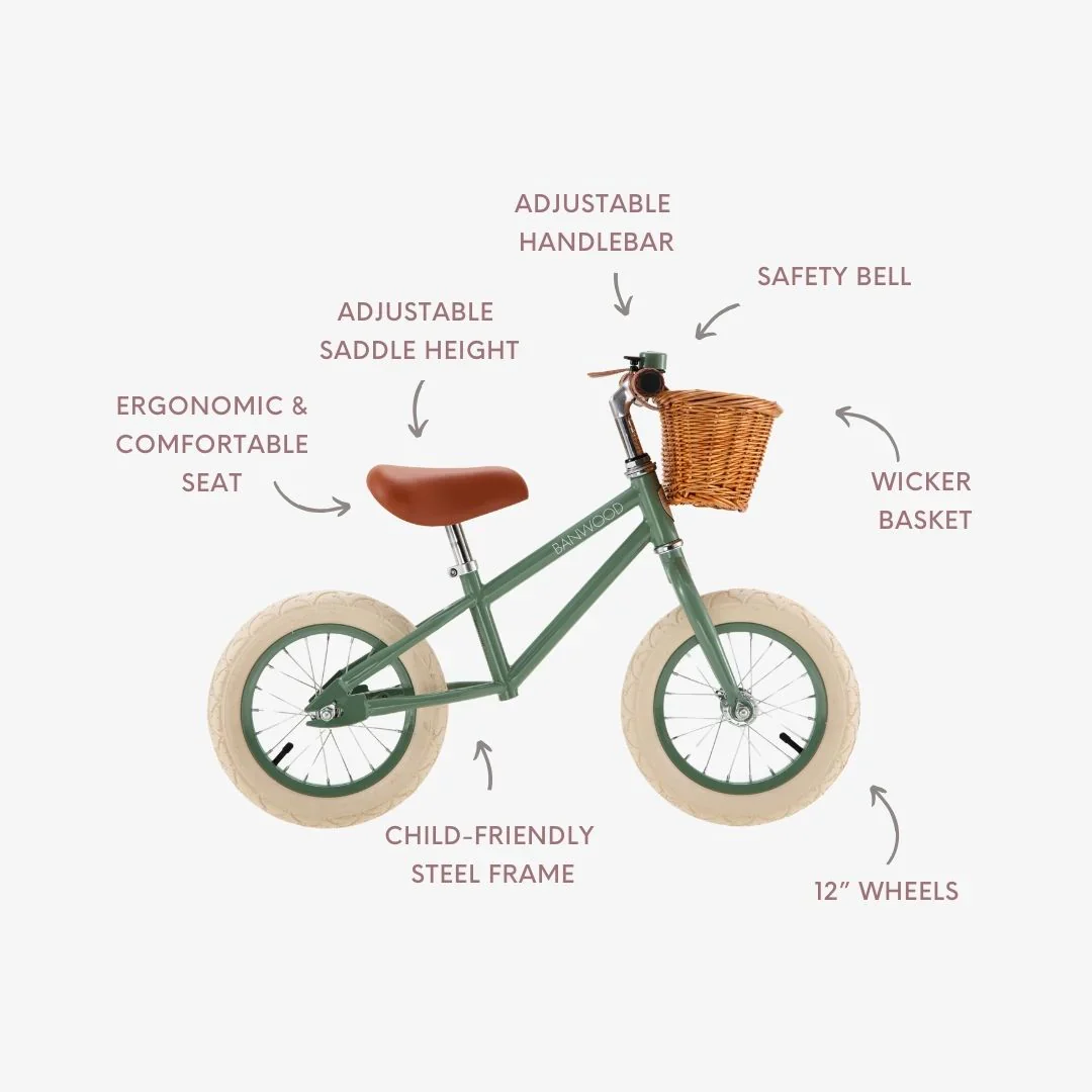 Banwood First Go Balance Bike Vintage - Image 58