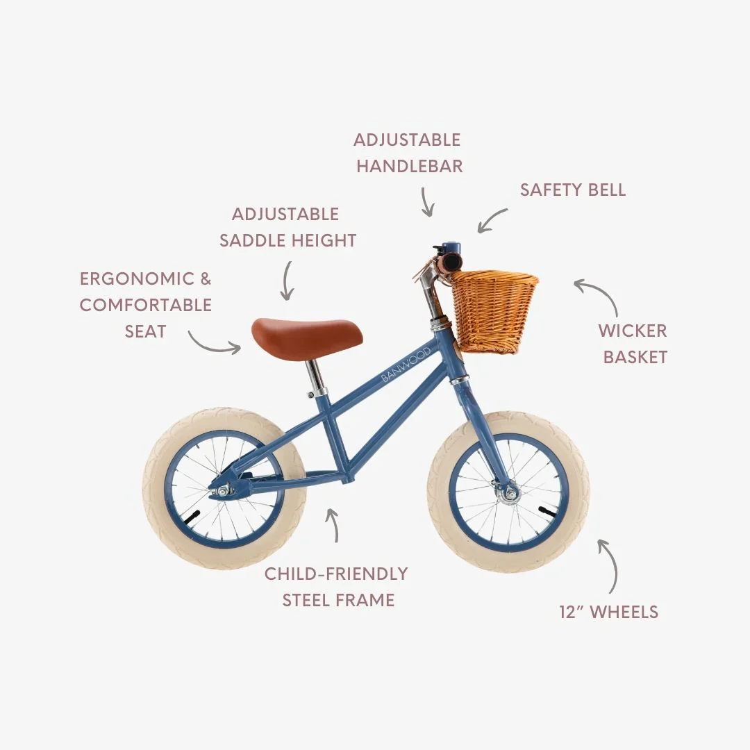 Banwood First Go Balance Bike Vintage - Image 86