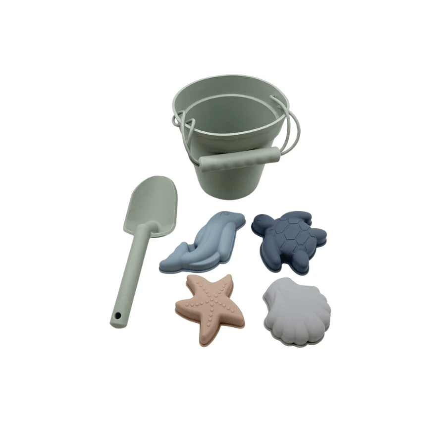 Bug + BeanSilicone Beach and Sand Toy 6-Piece Set - Image 5