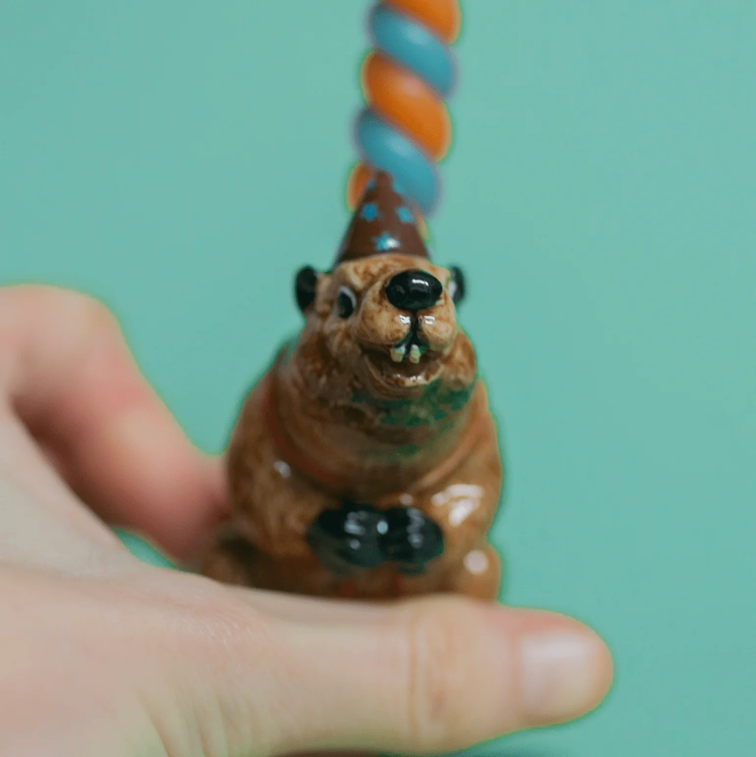 Camp Hollow Beaver Cake Topper - Image 8