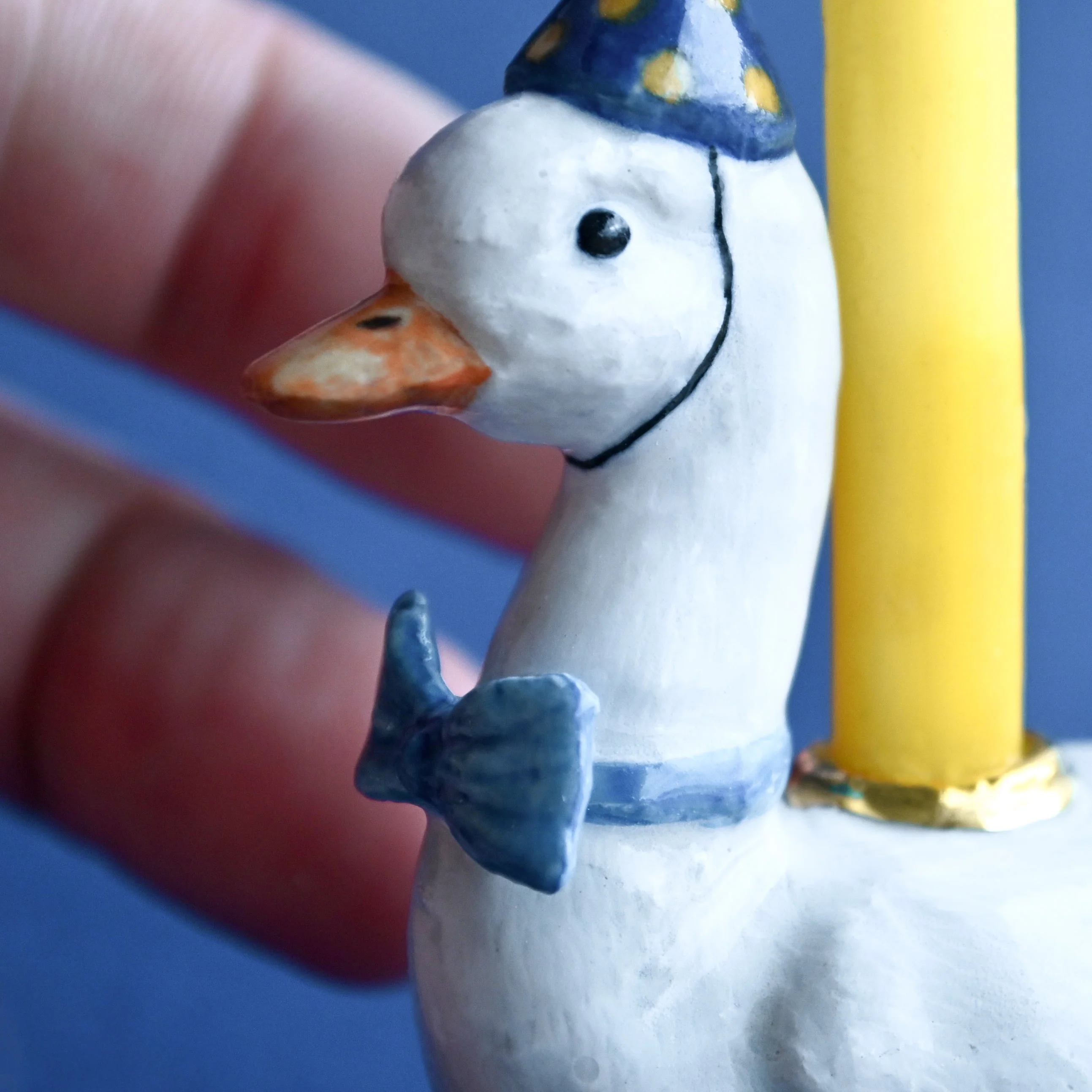 Camp Hollow Blue Goose Cake Topper - Image 3