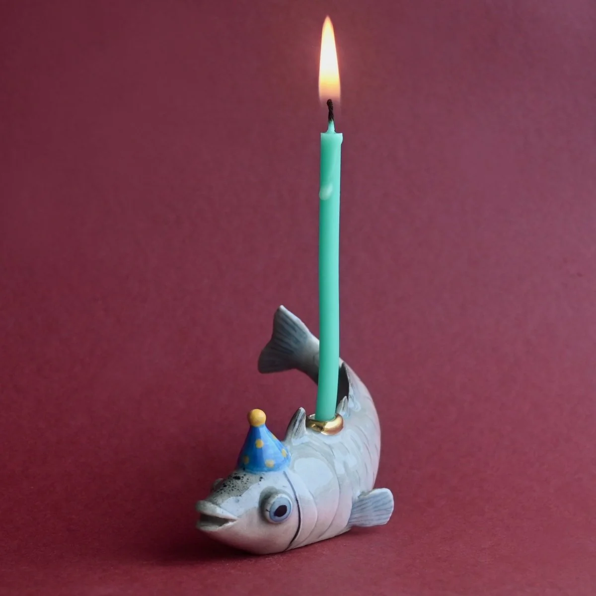 Camp Hollow Graceful Fish Cake Topper - Image 3