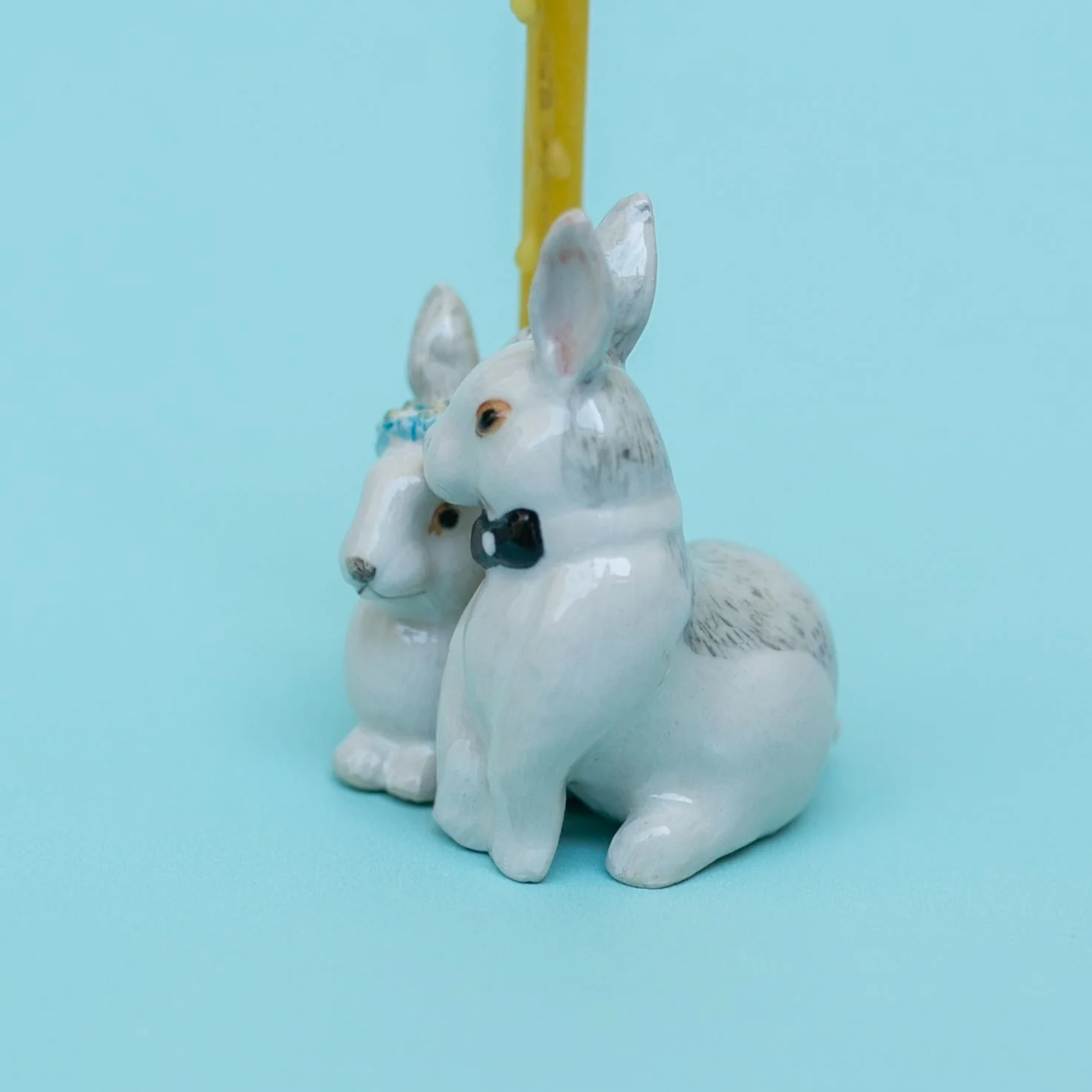 Camp Hollow Love Bunnies Wedding Cake Topper - Image 5