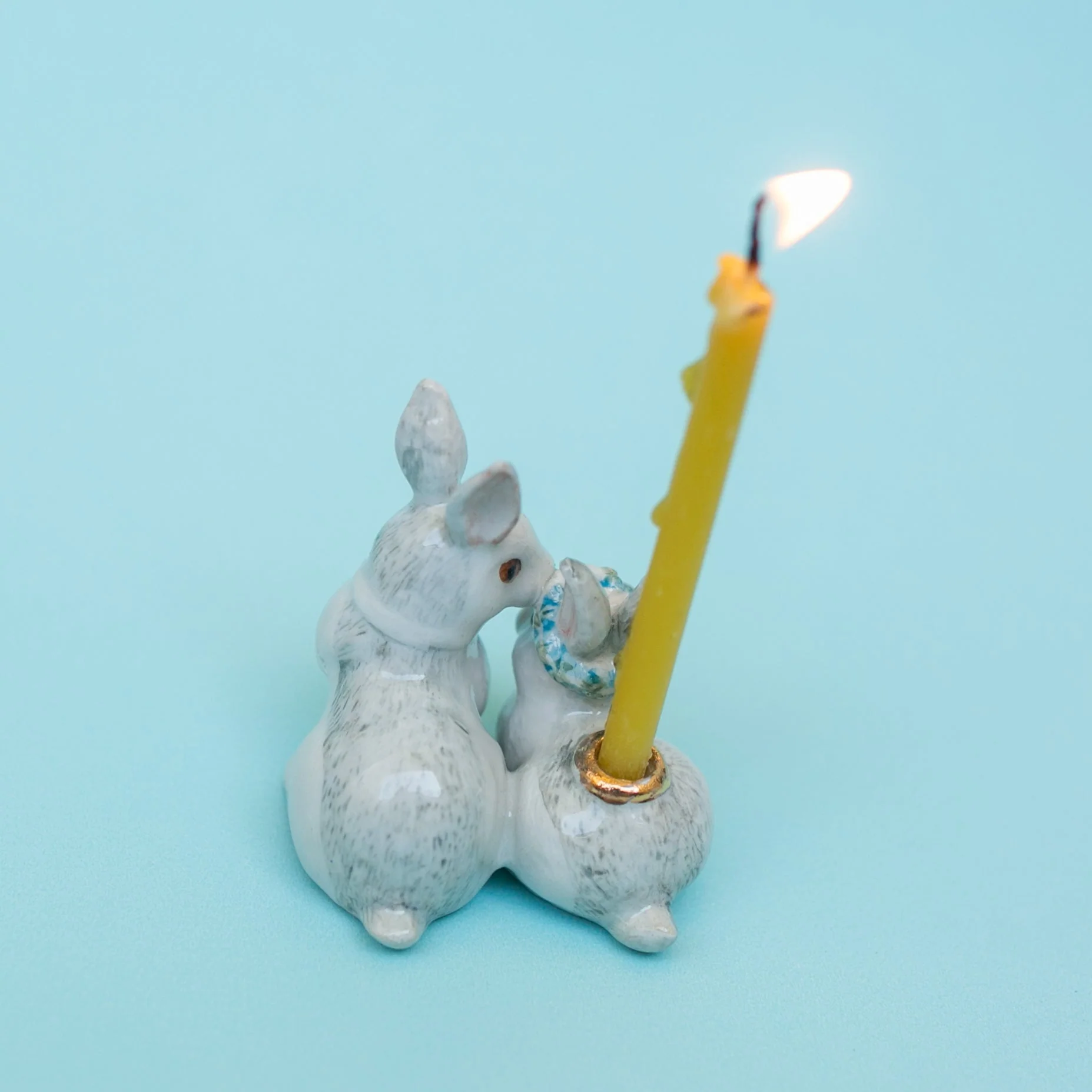 Camp Hollow Love Bunnies Wedding Cake Topper - Image 9