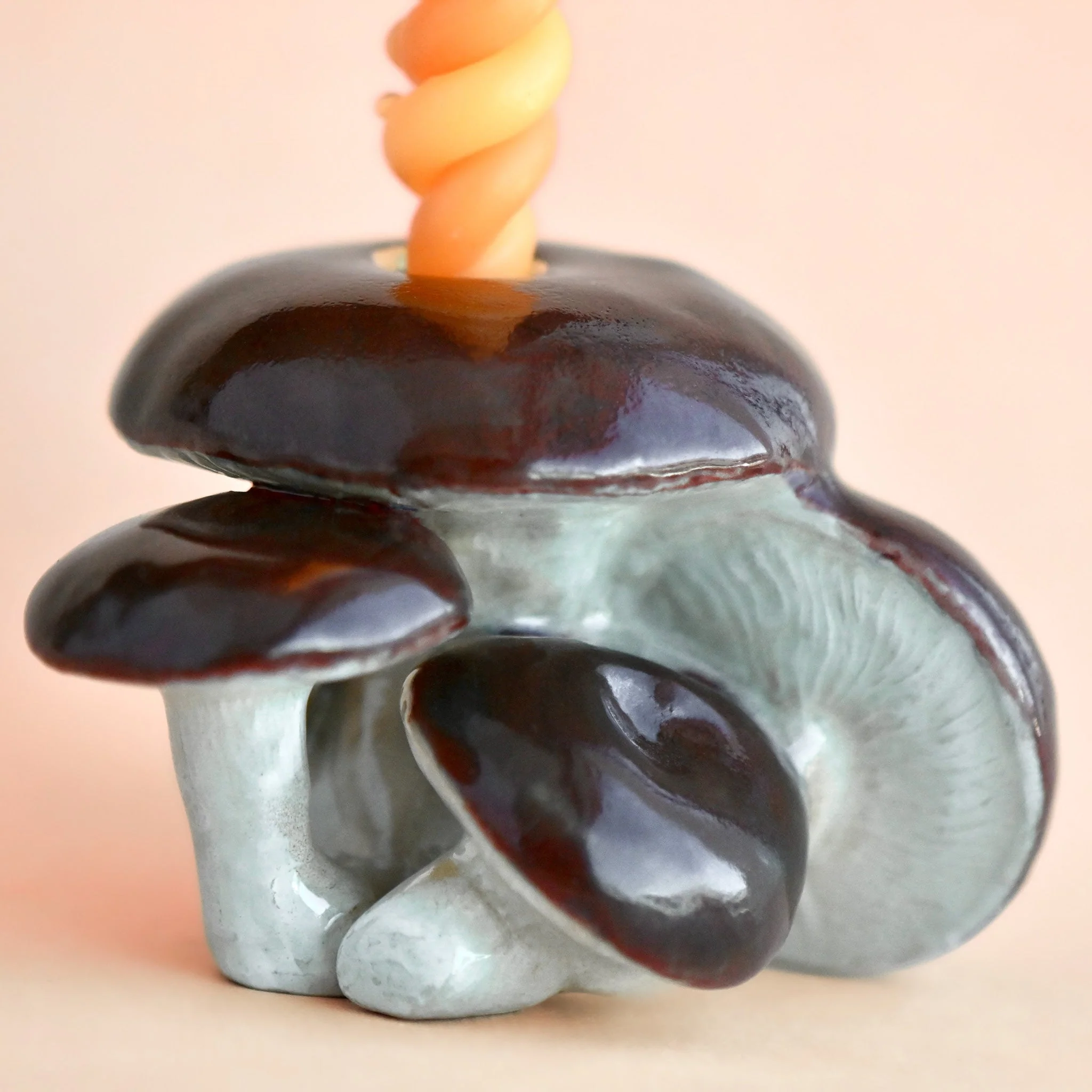 Camp Hollow Mahogany Mushroom Cluster Cake Topper - Image 5