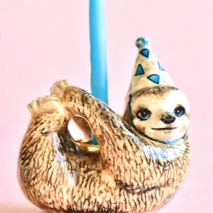 Camp Hollow Sloth Cake Topper - Image 3