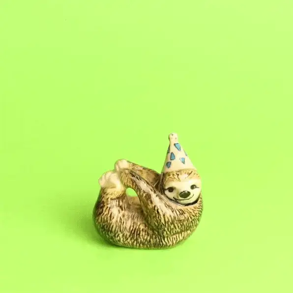 Camp Hollow Sloth Cake Topper - Image 6