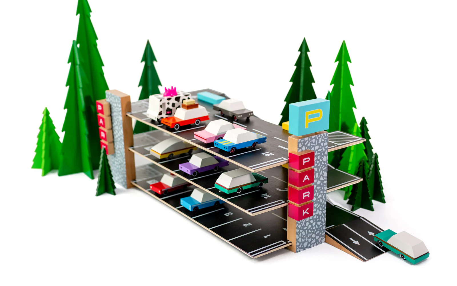 Candylab Magnetic Parking Garage - Image 4