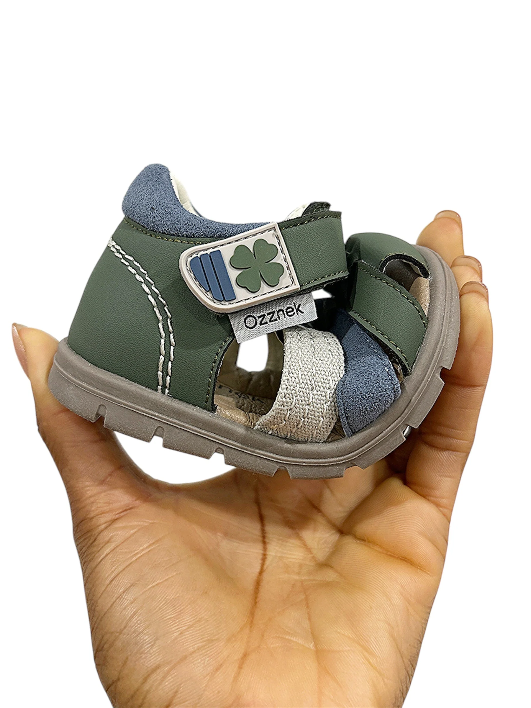 Ozznek Shoes  Clover Green Toddler Sandals – Comfortable and Stylish - Image 3