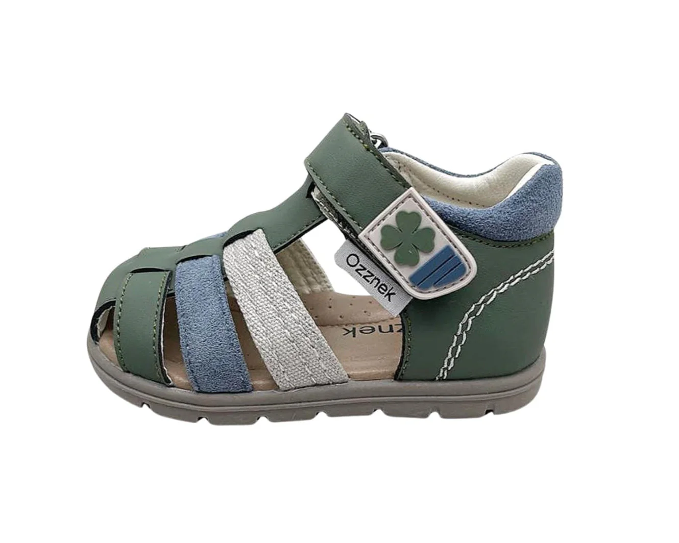 Ozznek Shoes  Clover Green Toddler Sandals – Comfortable and Stylish - Image 6