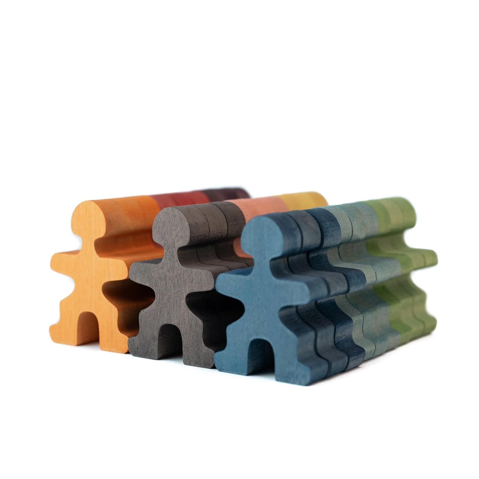 Colored Flockmen Set (27 pcs) - Image 2
