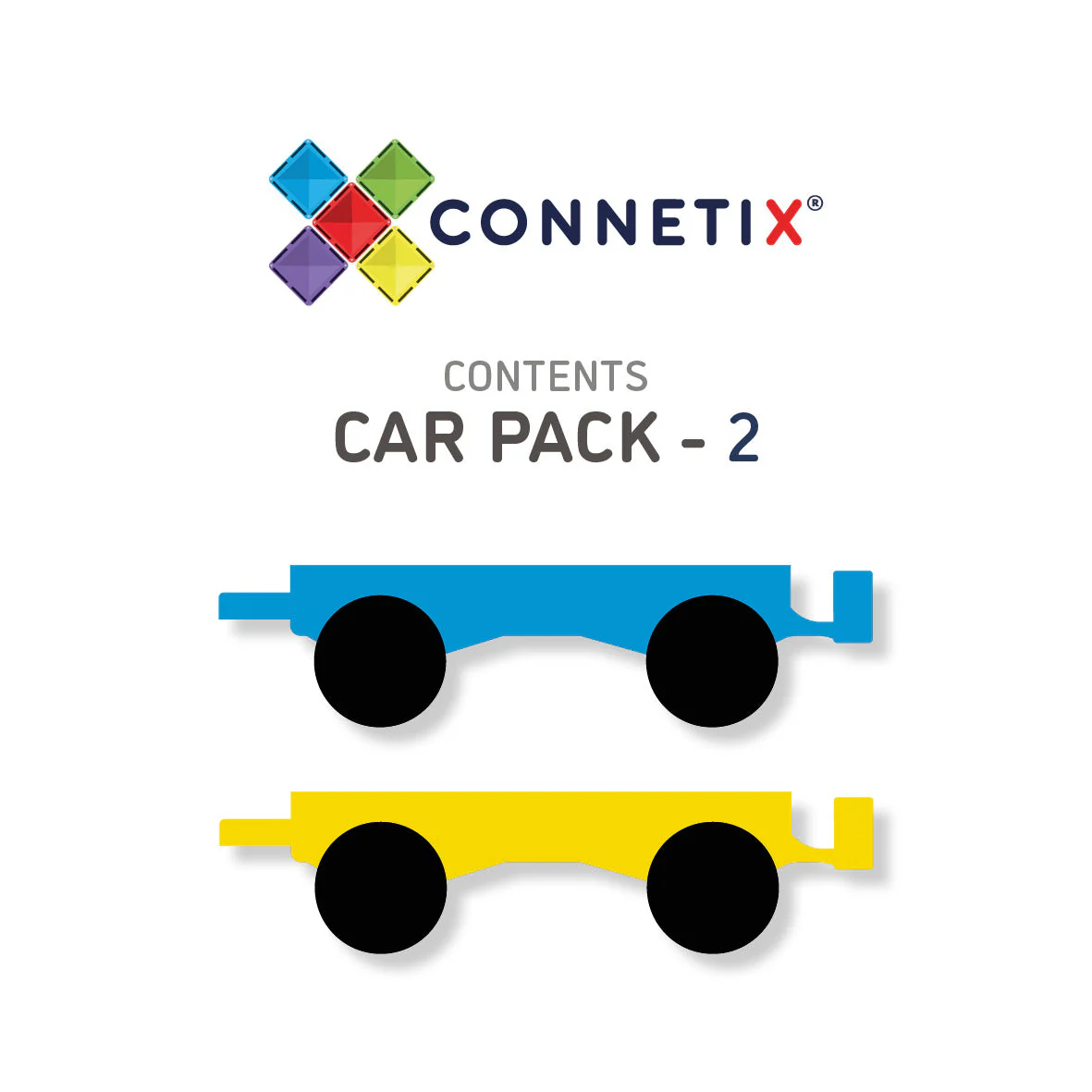 Connetix Magnetic Tiles | 2 Piece Motion Pack - Image 5