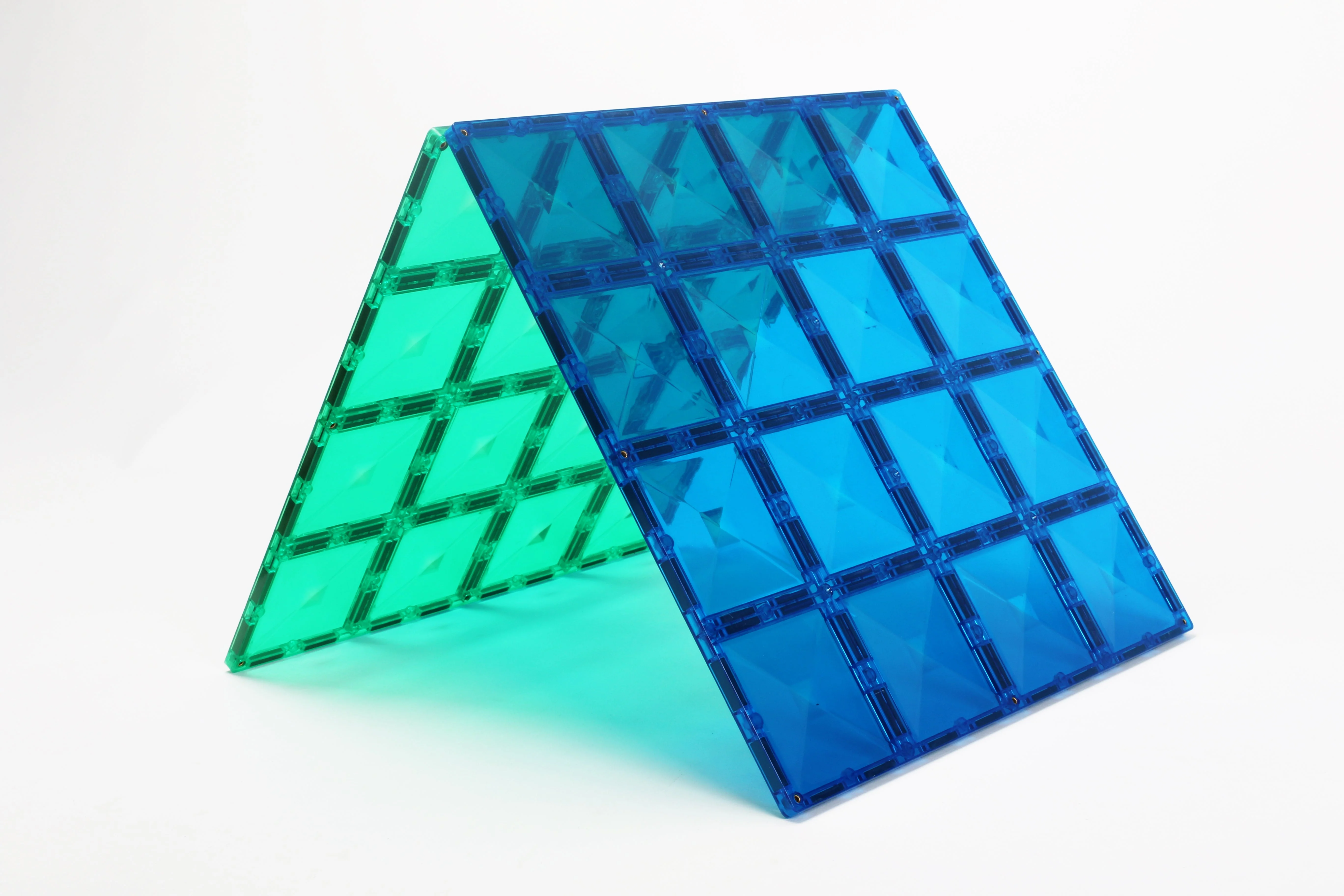Connetix Magnetic Tiles | Rainbow Base Plate Pack (2 pcs) - Image 5