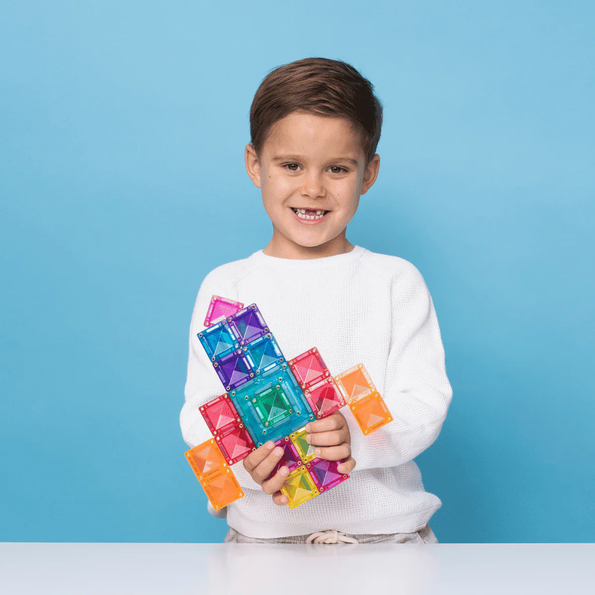 Connetix Magnetic Tiles | Bright Portal Pack (48 pcs) - Image 4