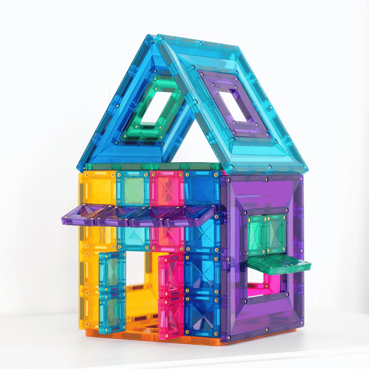 Connetix Magnetic Tiles | Bright Portal Pack (48 pcs) - Image 5