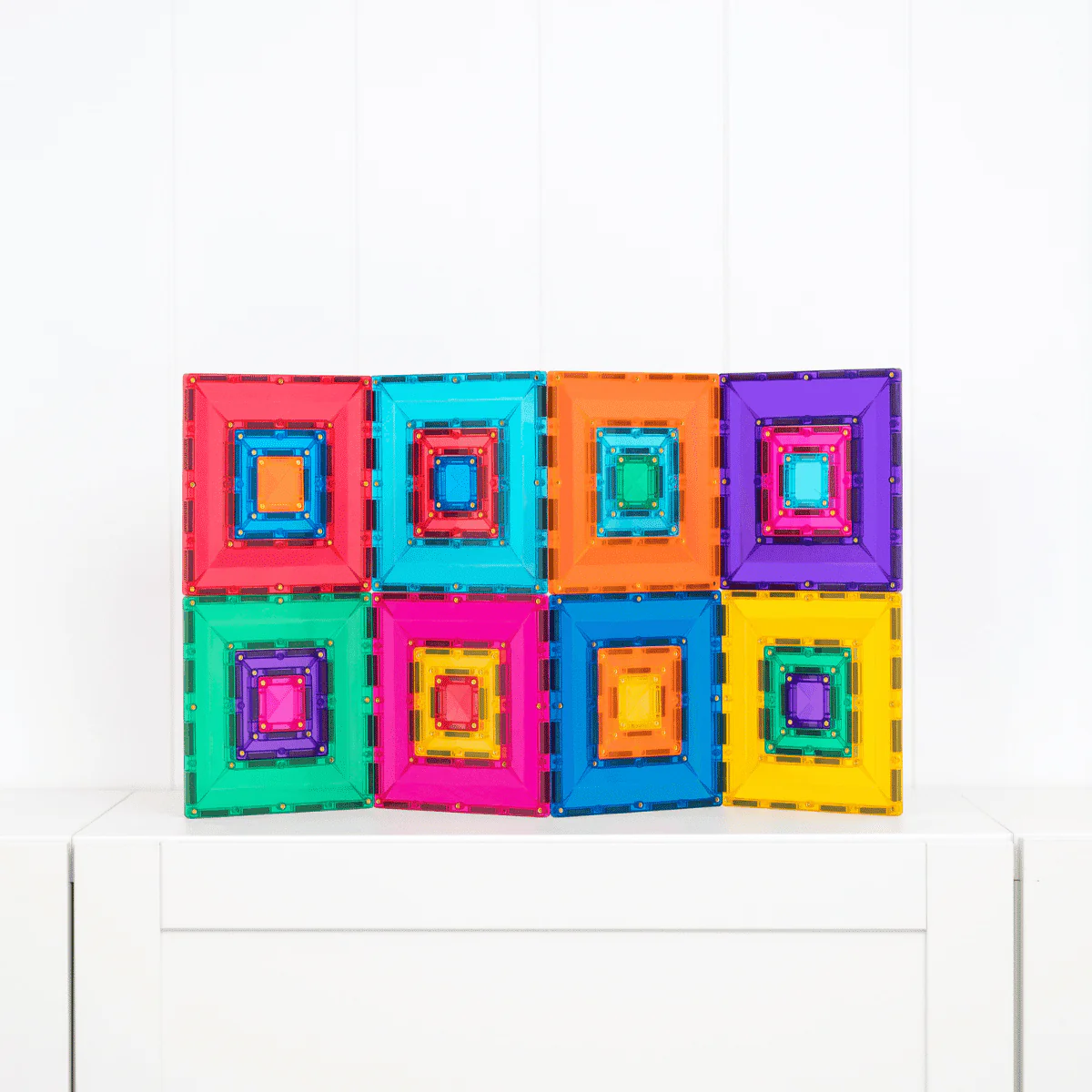Connetix Magnetic Tiles | Bright Portal Pack (48 pcs) - Image 6