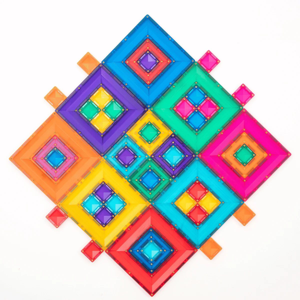 Connetix Magnetic Tiles | Bright Portal Pack (48 pcs) - Image 7