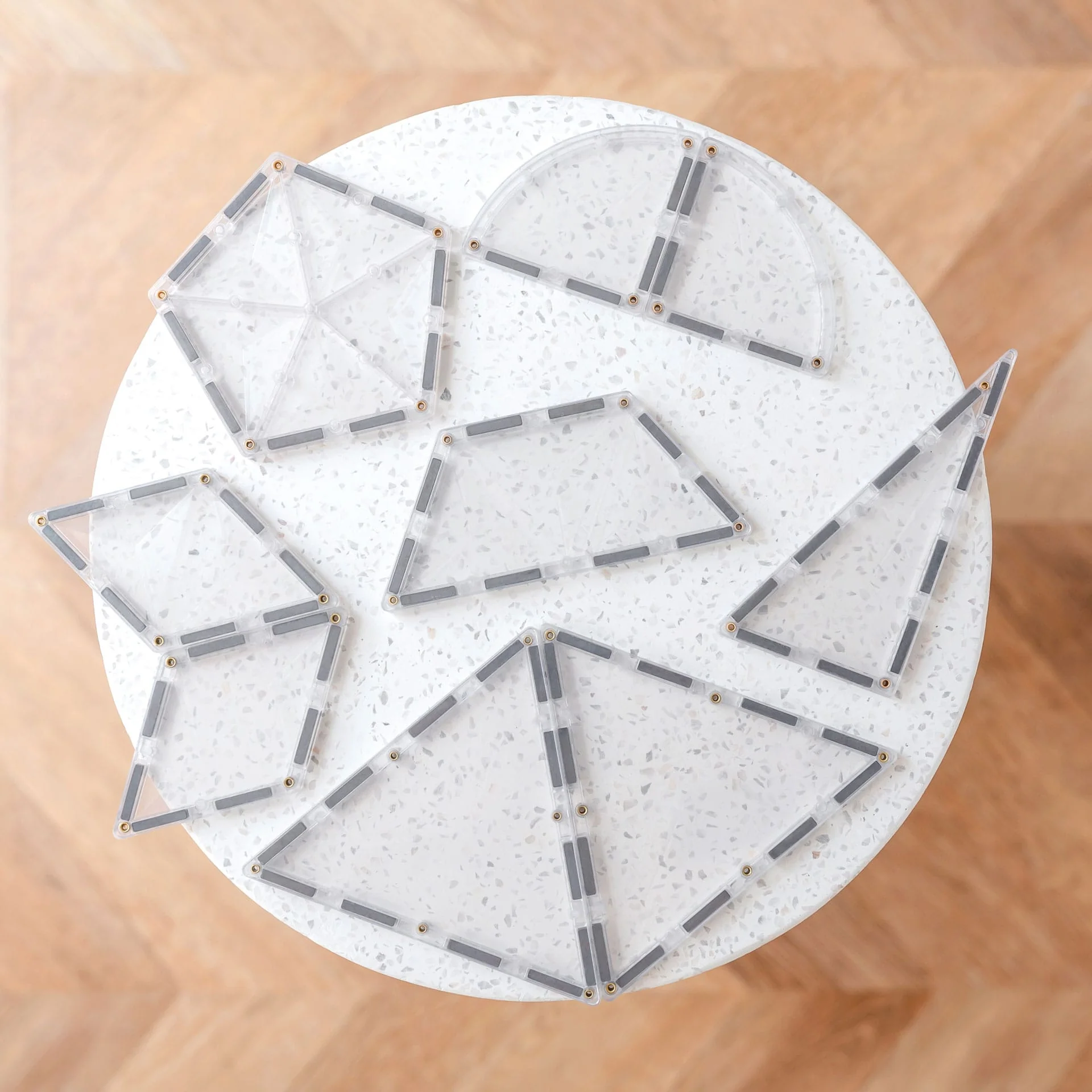 Connetix Magnetic Tiles | Clear Expansion Pack (24 pcs) - Image 6