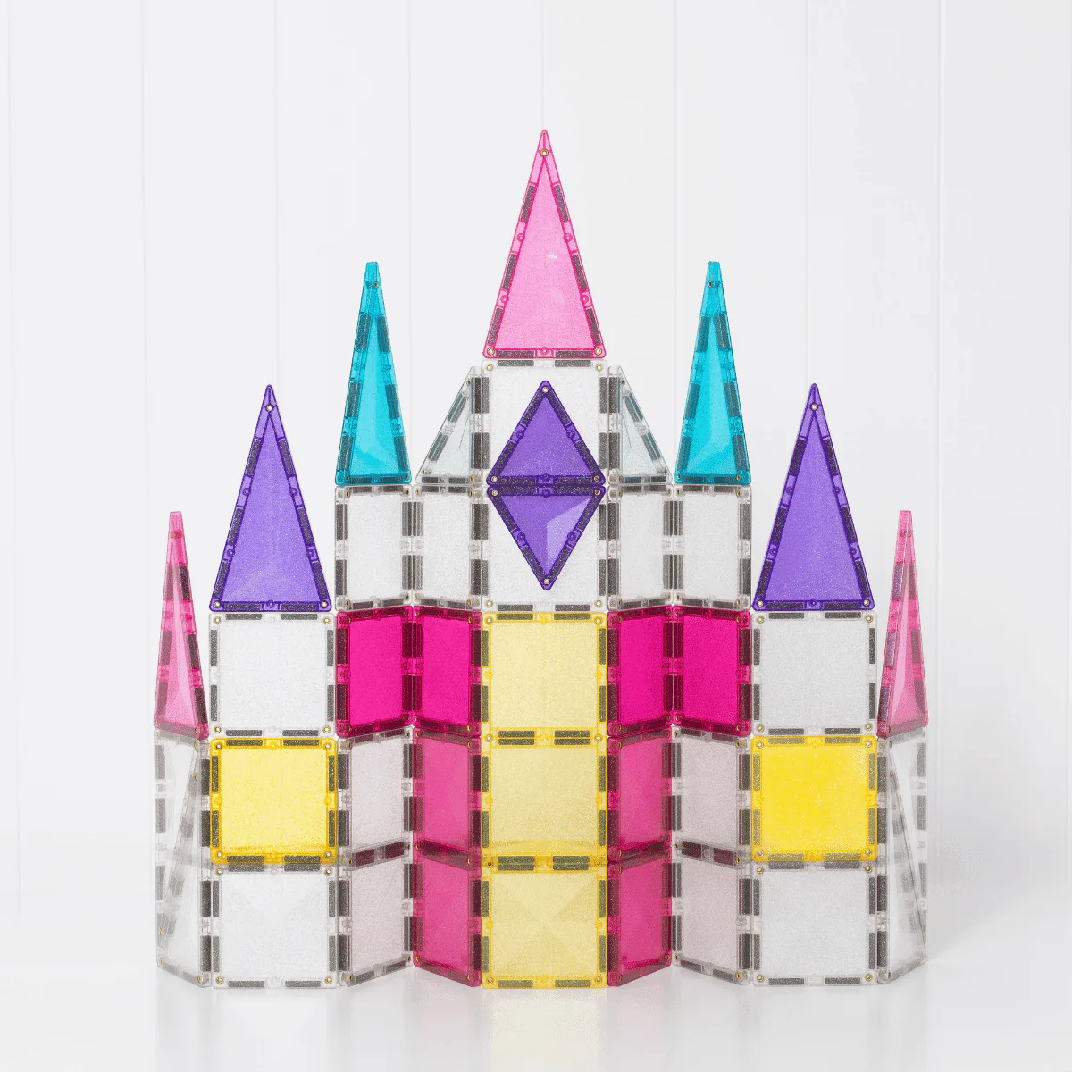 Connetix Magnetic Tiles | Glitter Unicorn Pack (56pcs) - Image 6
