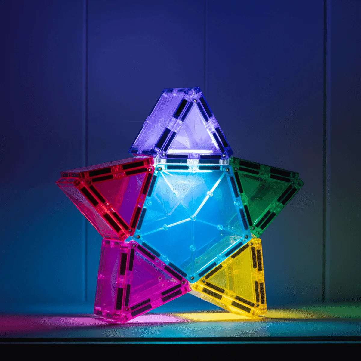 Connetix Magnetic Tiles | Light Star Pack (28 pcs) - Image 3