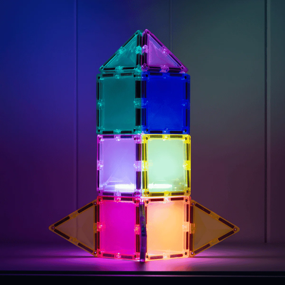 Connetix Magnetic Tiles | Light Star Pack (28 pcs) - Image 4