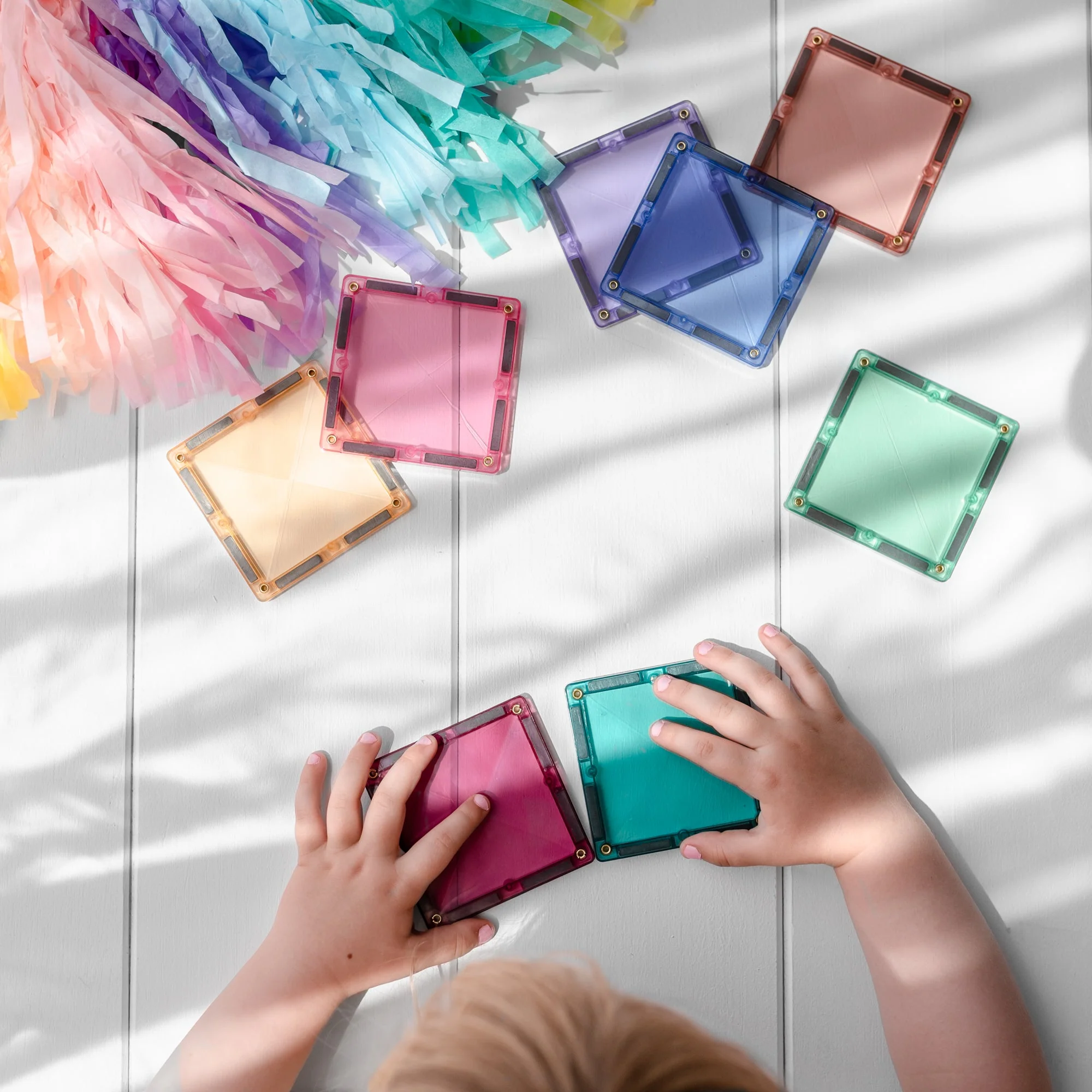 Connetix Magnetic Tiles | Pastel Creative Pack (120 pcs) - Image 6