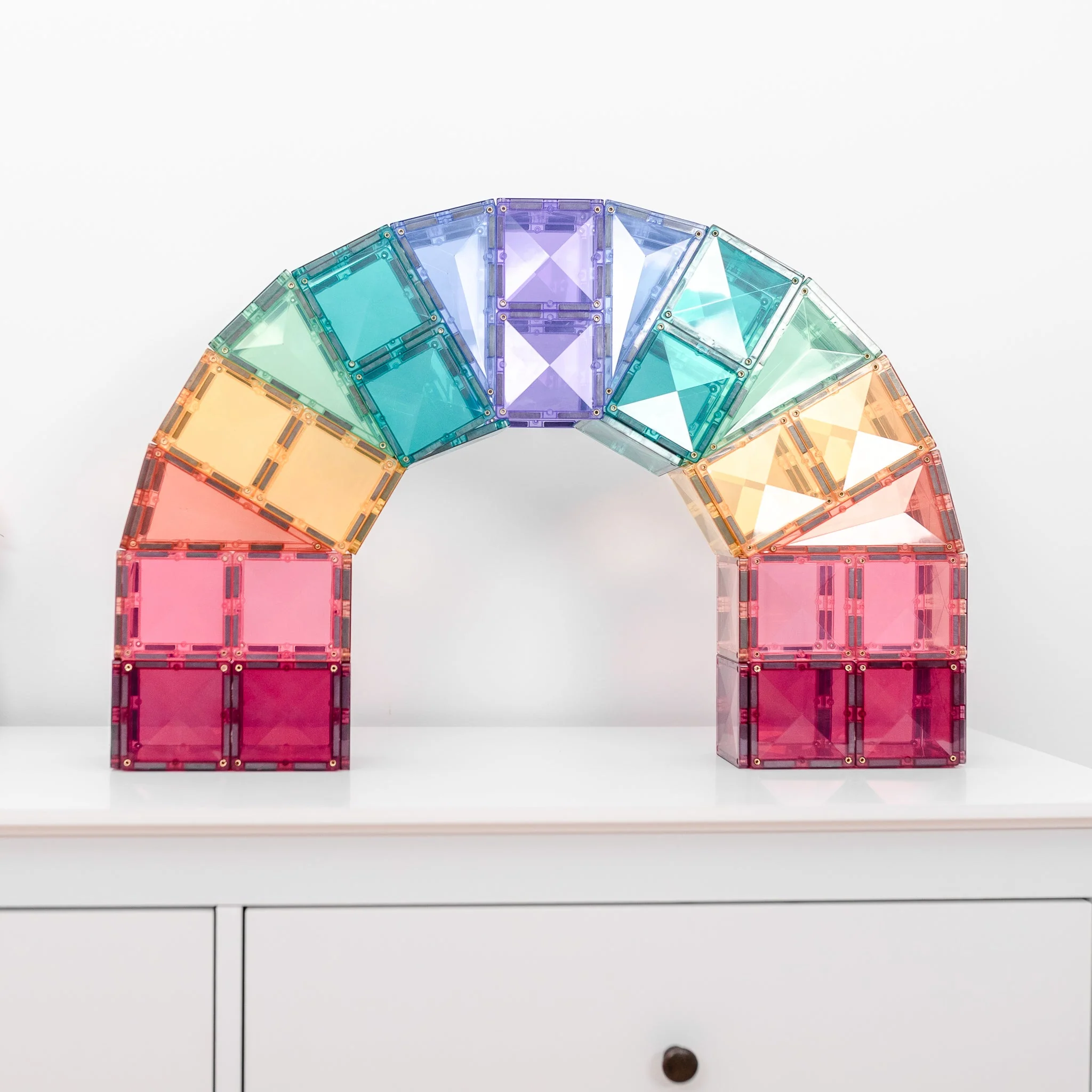 Connetix Magnetic Tiles | Pastel Creative Pack (120 pcs) - Image 8