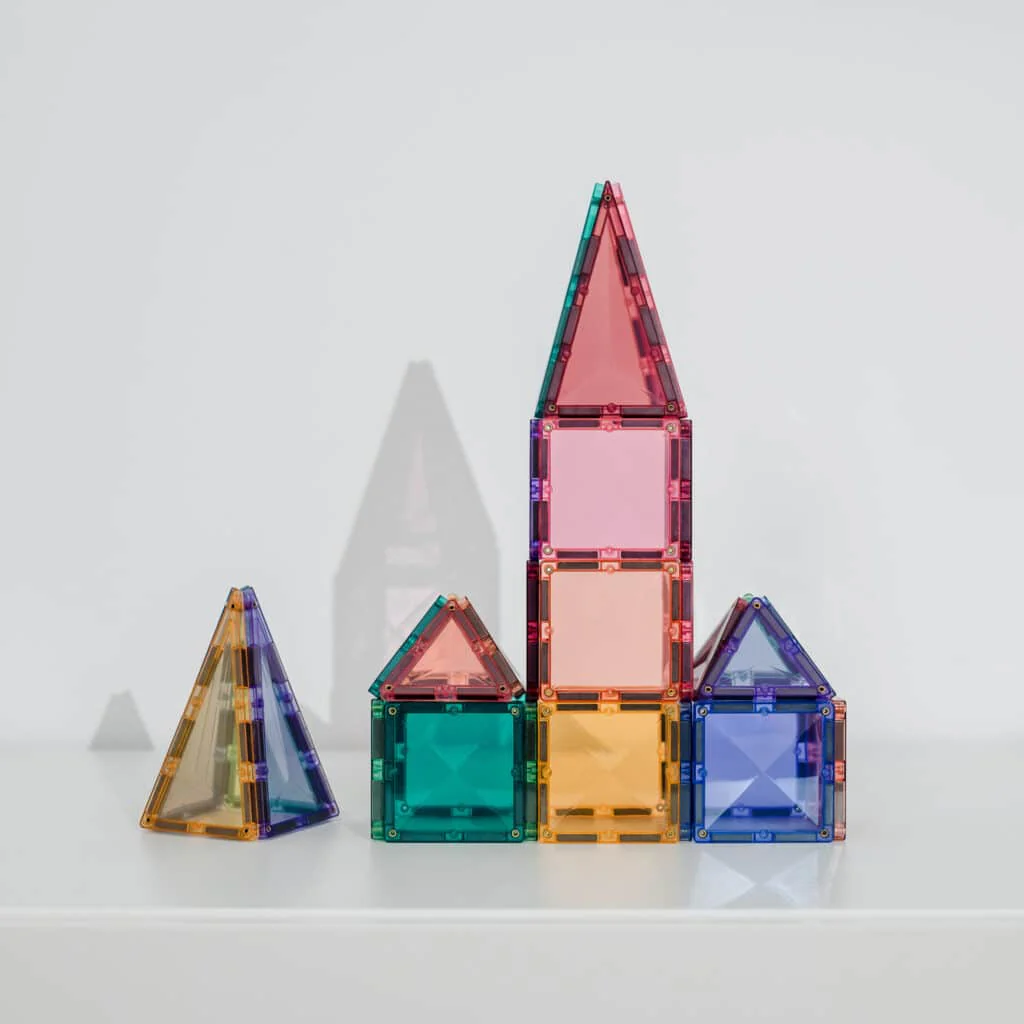 Connetix Magnetic Tiles | Pastel Mini Pack (32 pcs) - Image 5