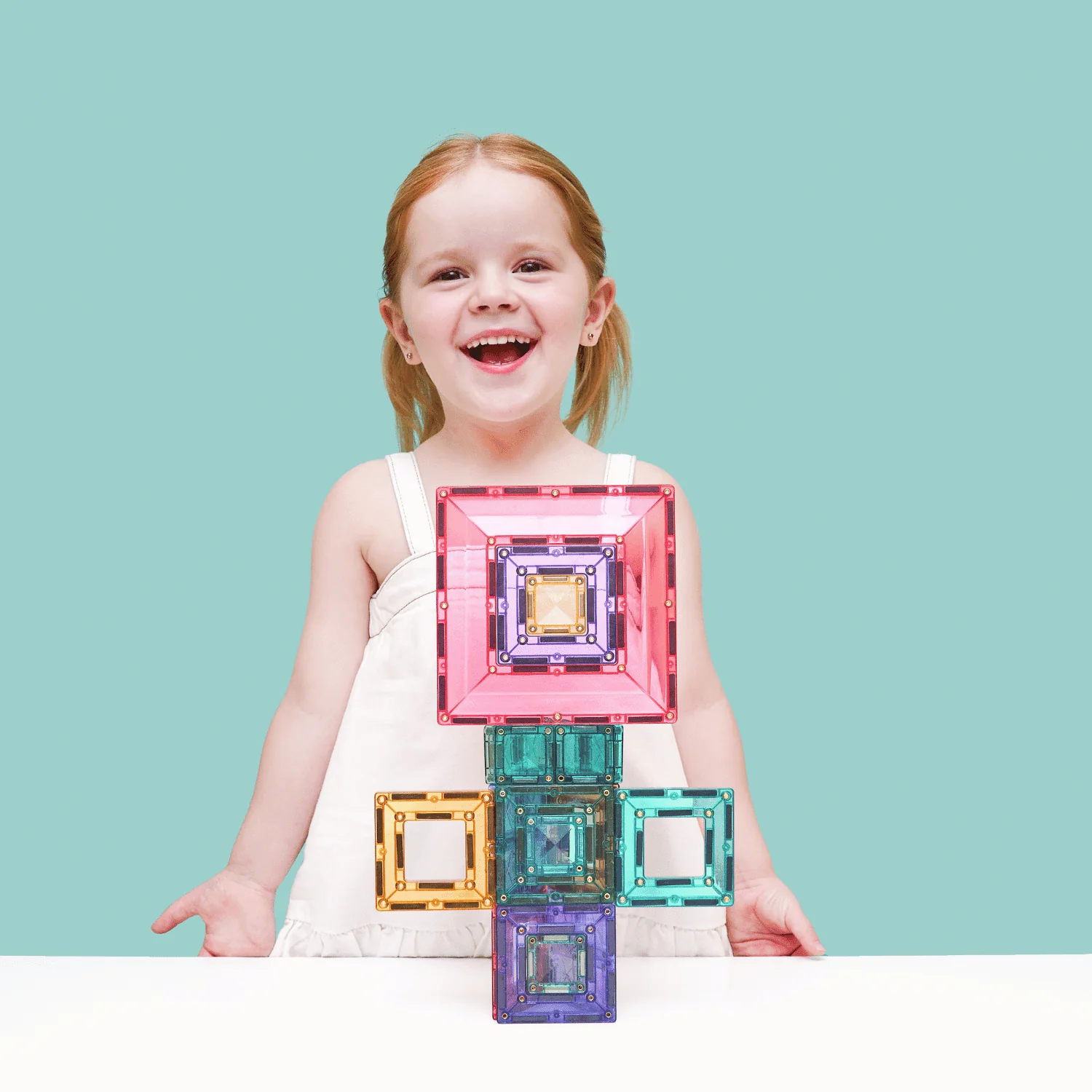 Connetix Magnetic Tiles | Pastel Portal Pack (48 pcs) - Image 5