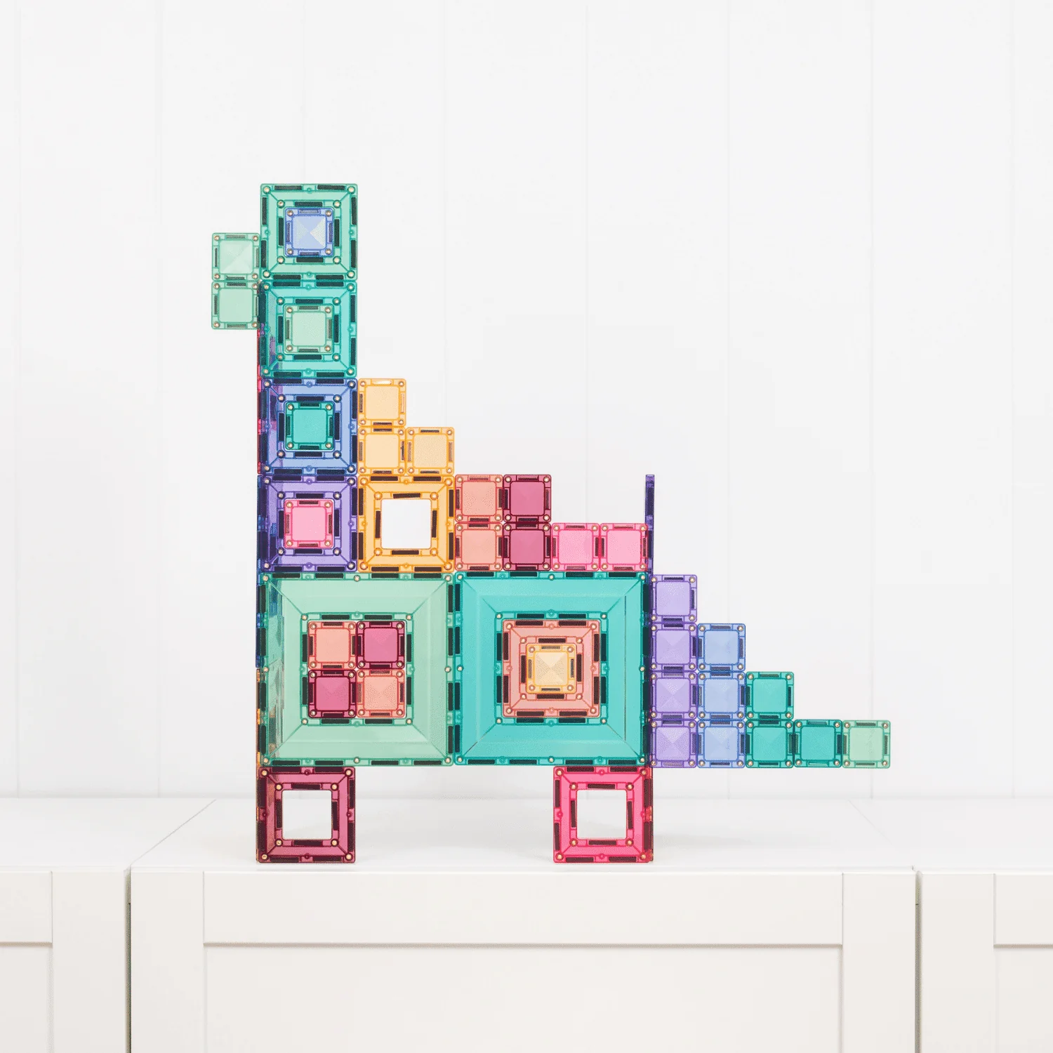 Connetix Magnetic Tiles | Pastel Portal Pack (48 pcs) - Image 8