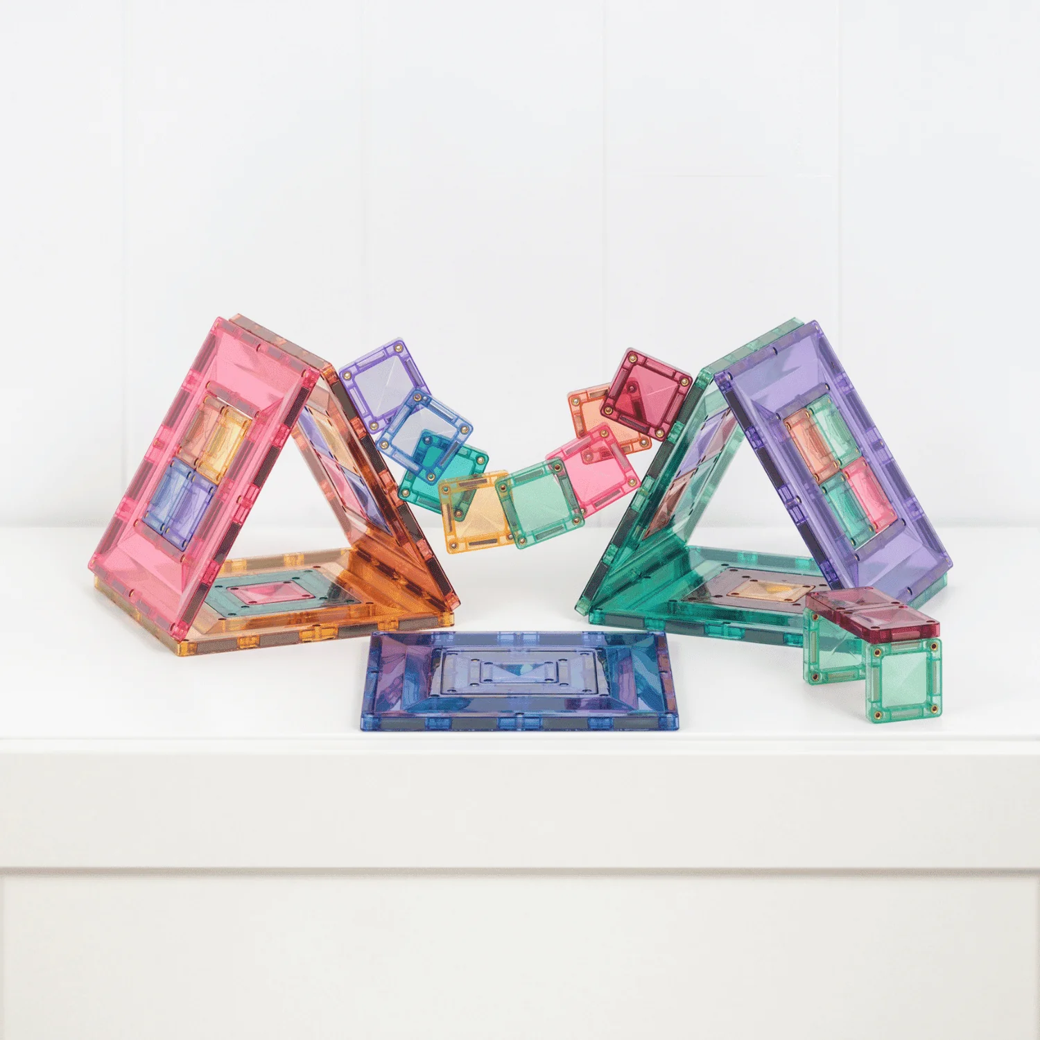 Connetix Magnetic Tiles | Pastel Portal Pack (48 pcs) - Image 9