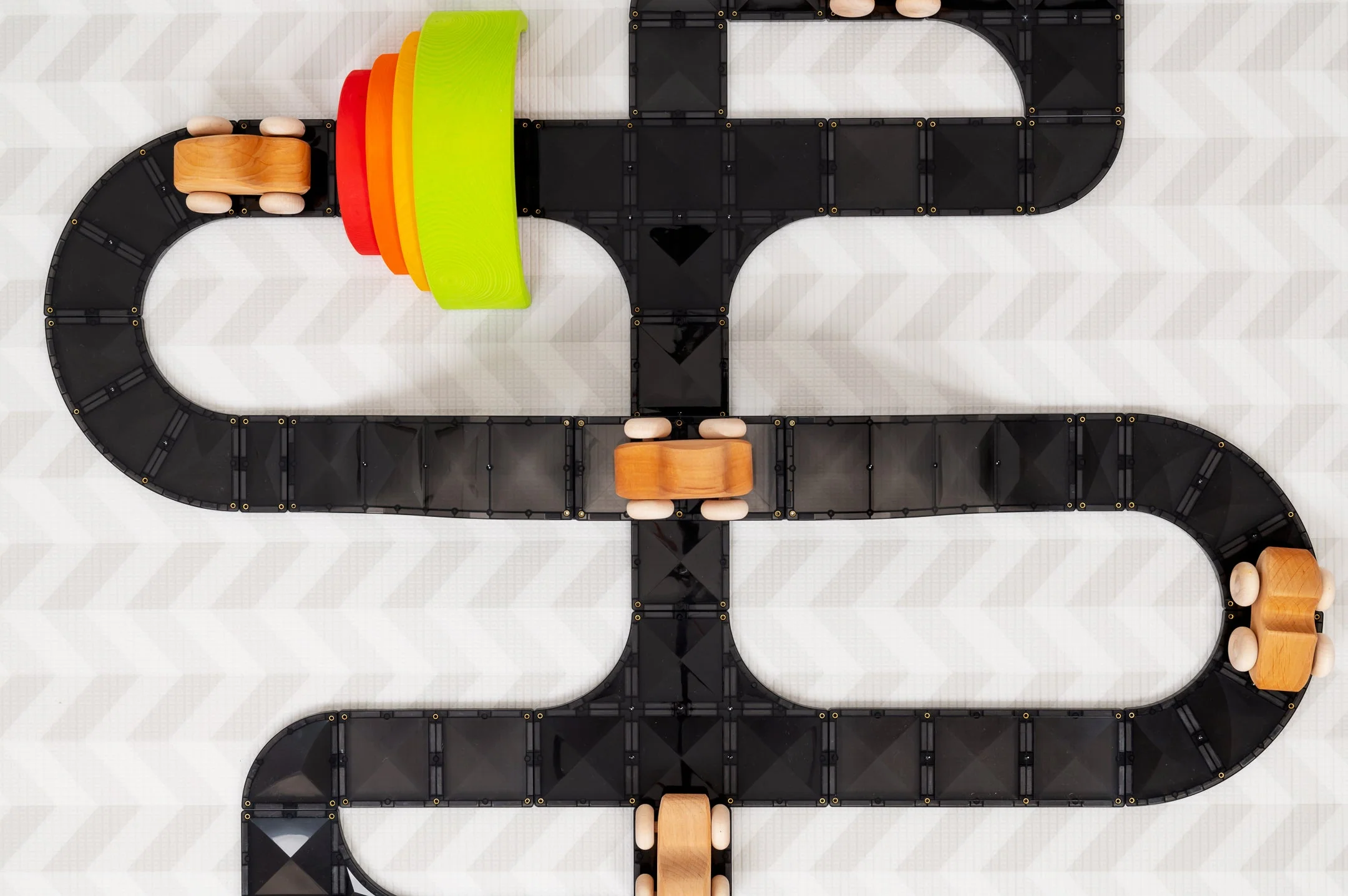 Connetix Magnetic Tiles | Roads Creative Pack (48 pcs) - Image 11