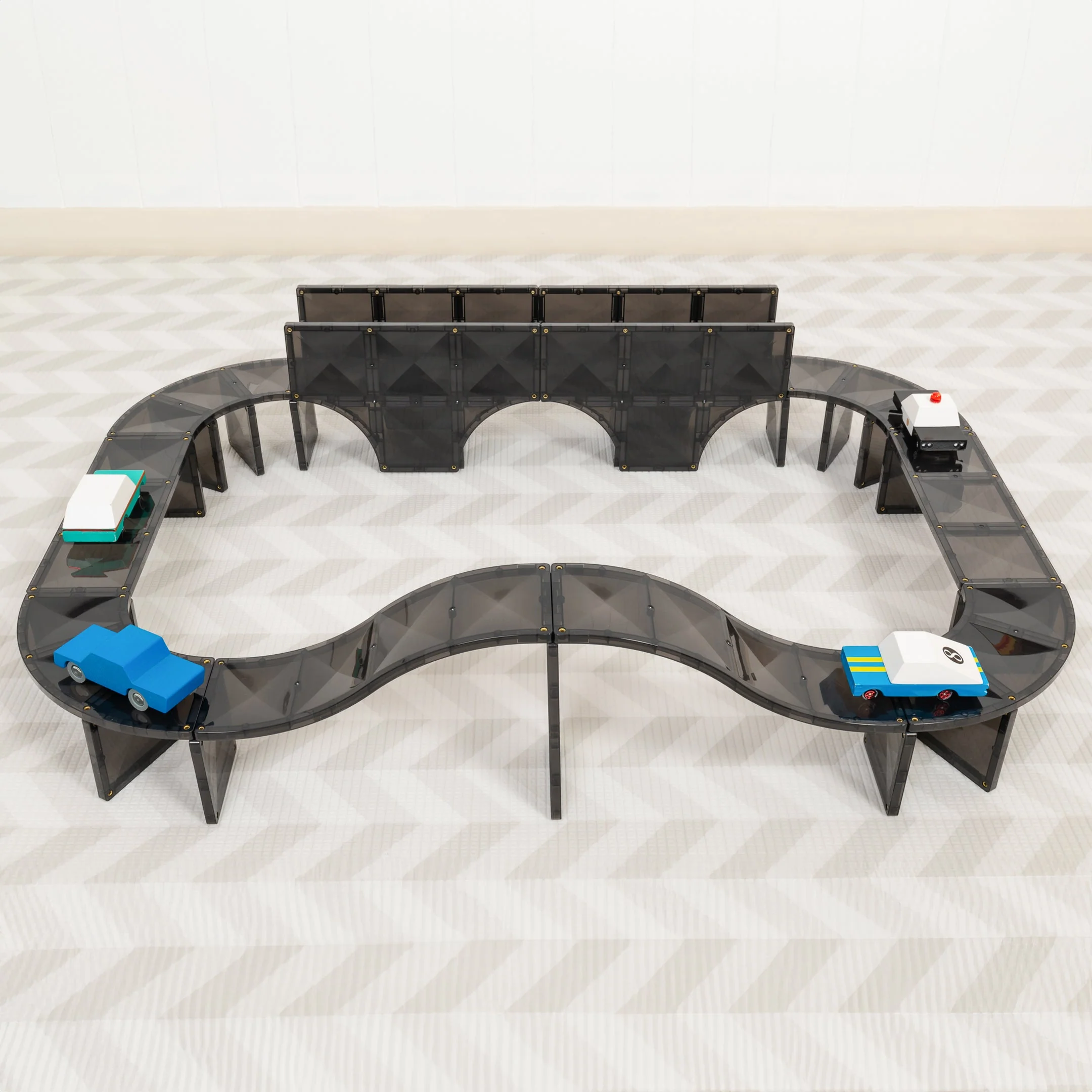 Connetix Magnetic Tiles | Roads Creative Pack (48 pcs) - Image 24