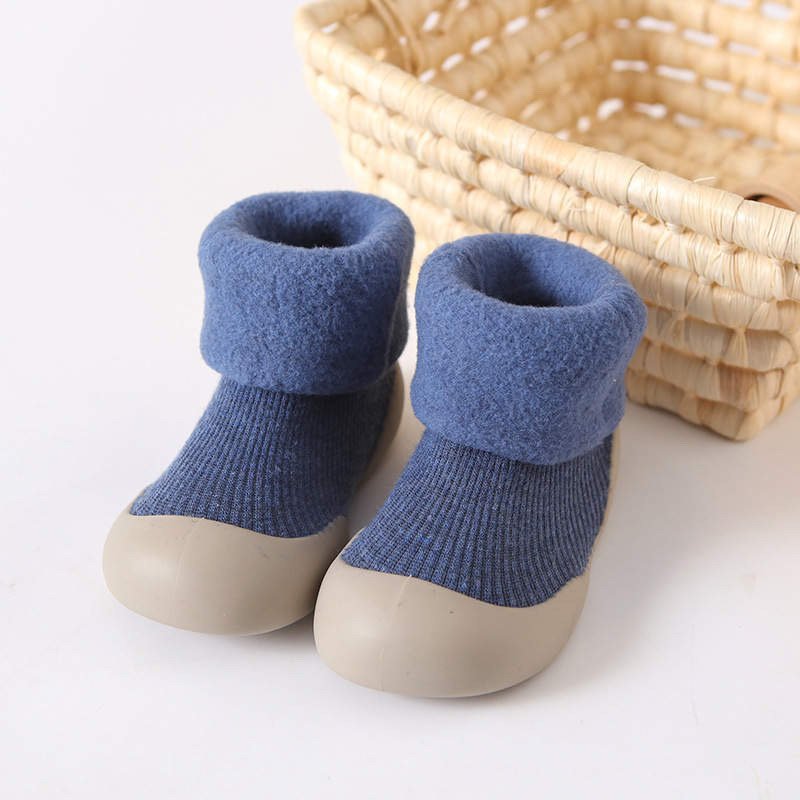 Ozznekshoes Cozy Sock Shoes for Kids- Warm First Walker Shoes | Fleece Lined - Image 10