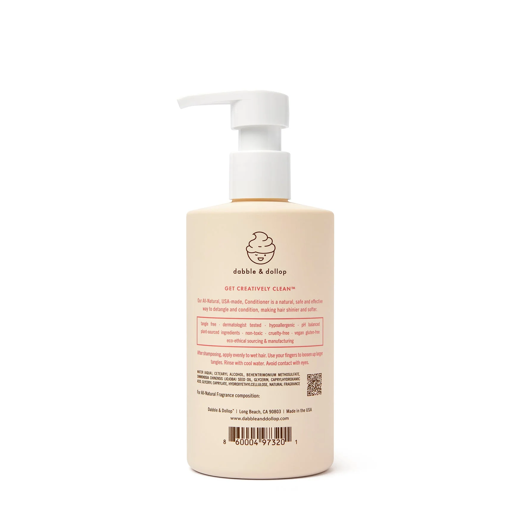 Dabble & Dollop Cherry on Top Hair Conditioner - Image 3