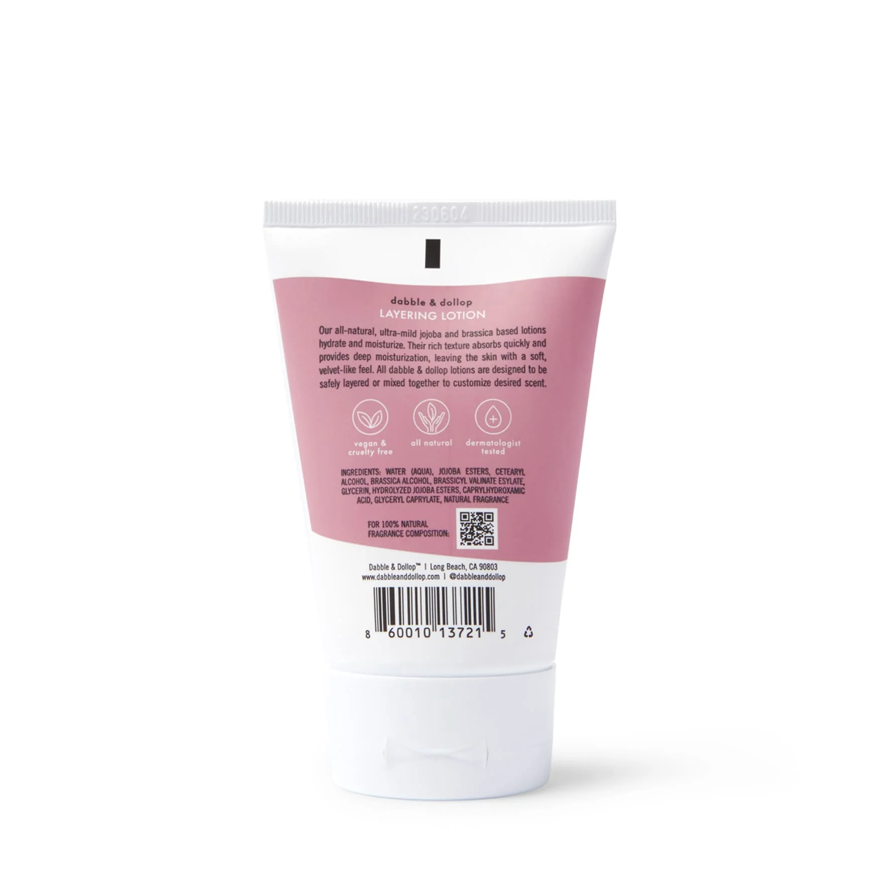 Dabble & Dollop Coconut Body Lotion - Image 2