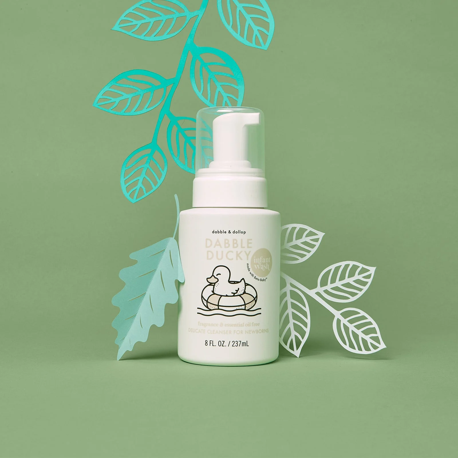 Dabble & Dollop Fragrance Free Foaming Infant Wash - Image 3