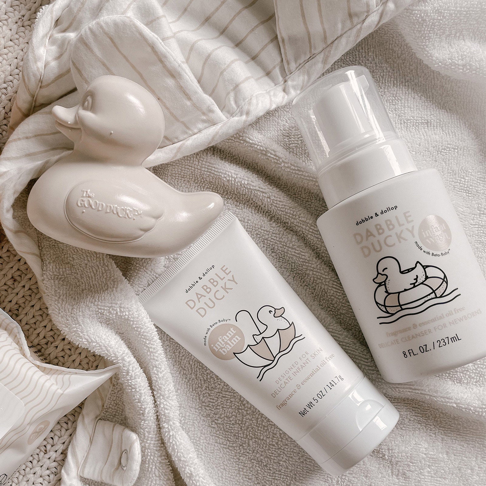 Dabble & Dollop Fragrance Free Foaming Infant Wash - Image 4
