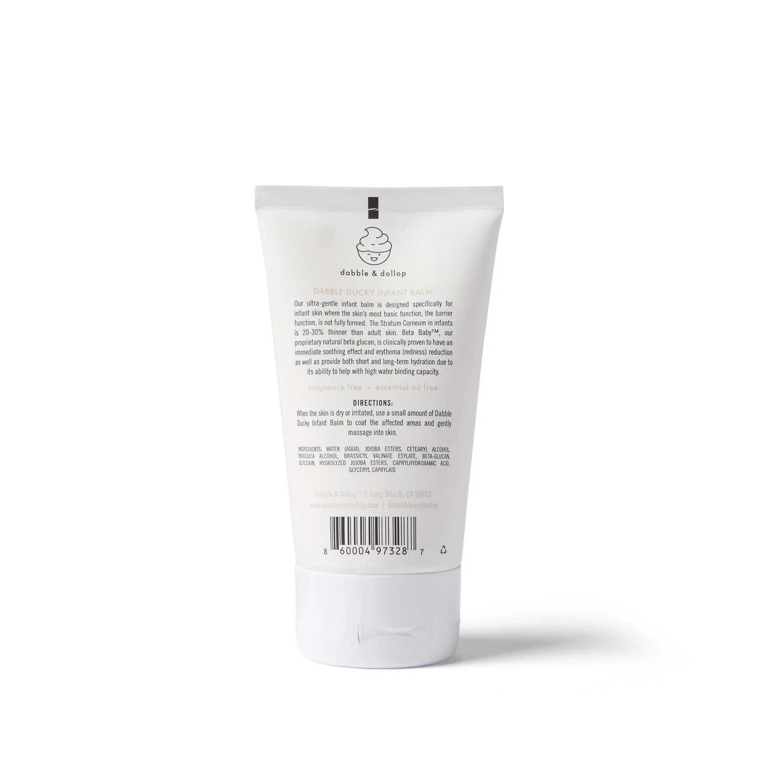 Dabble & Dollop Fragrance Free Infant Lotion - Image 2