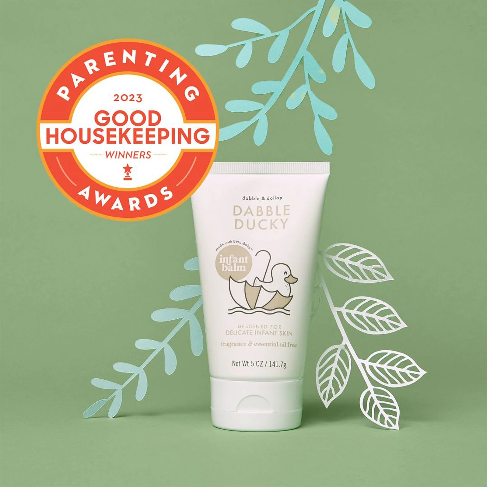 Dabble & Dollop Fragrance Free Infant Lotion - Image 3