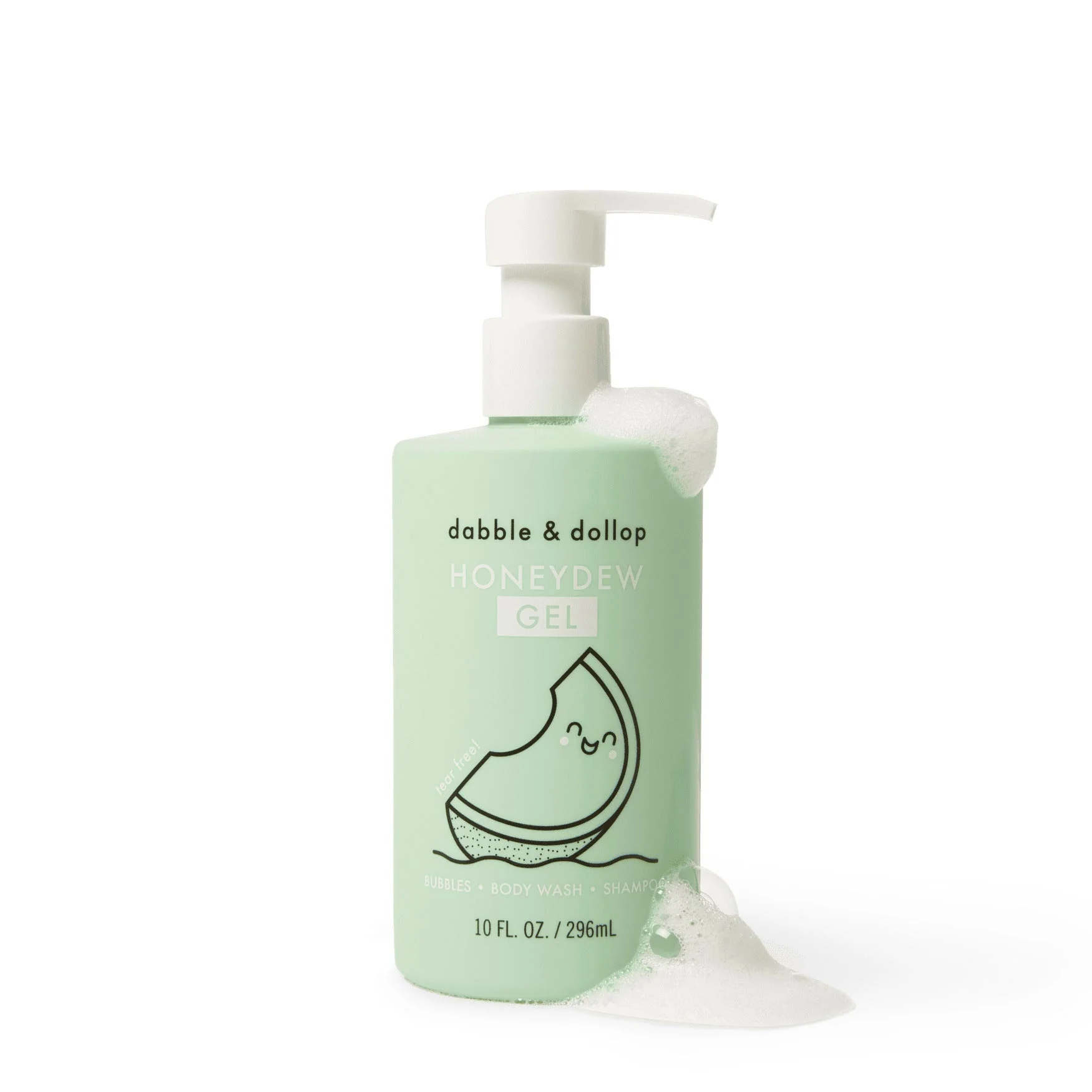 Dabble & Dollop Honeydew Bubble Bath, Body Wash & Shampoo - Image 6