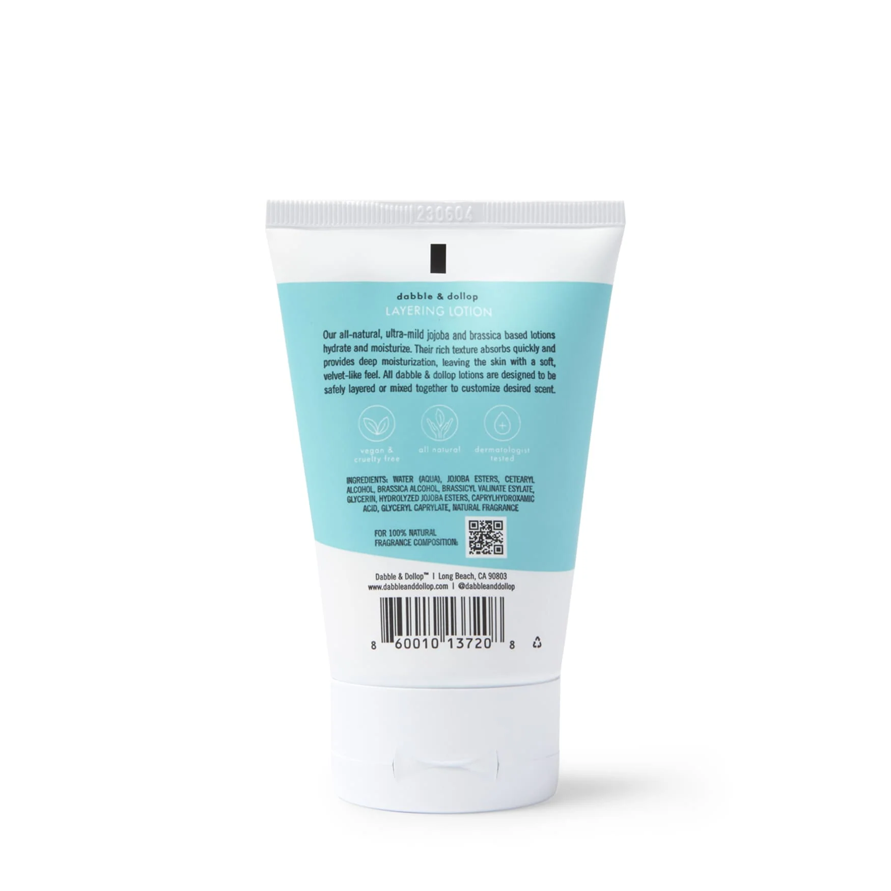 Dabble & Dollop Vanilla Body Lotion - Image 2