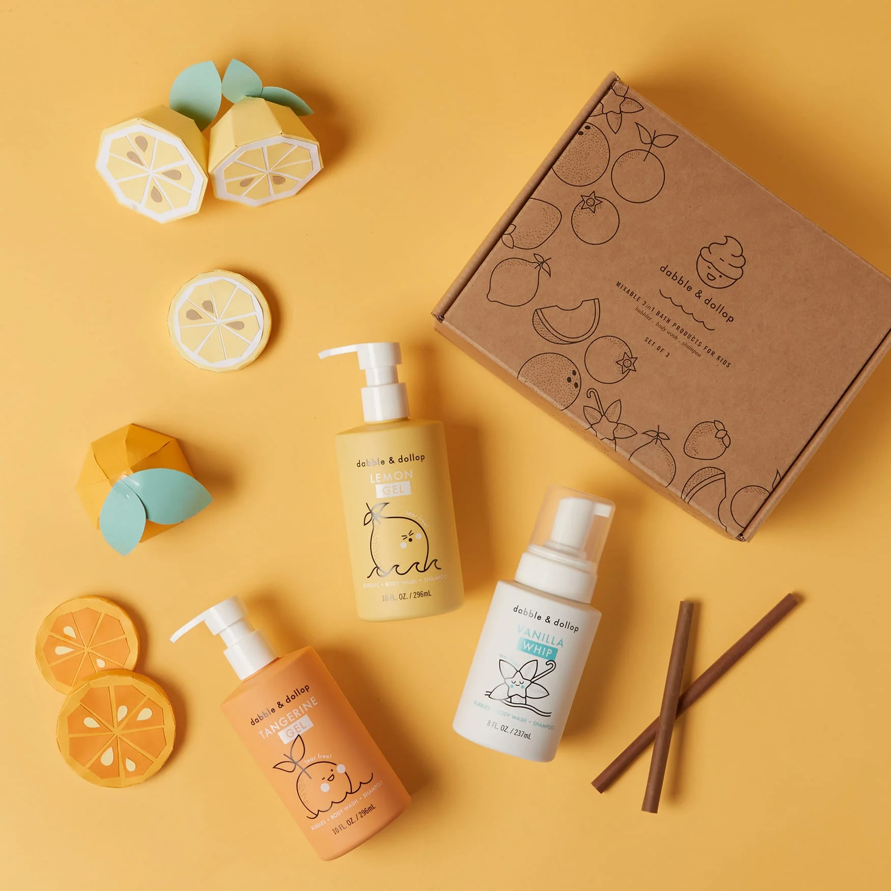 Dabble & Dollop Citrus Kiss Bath Bundle - Image 4