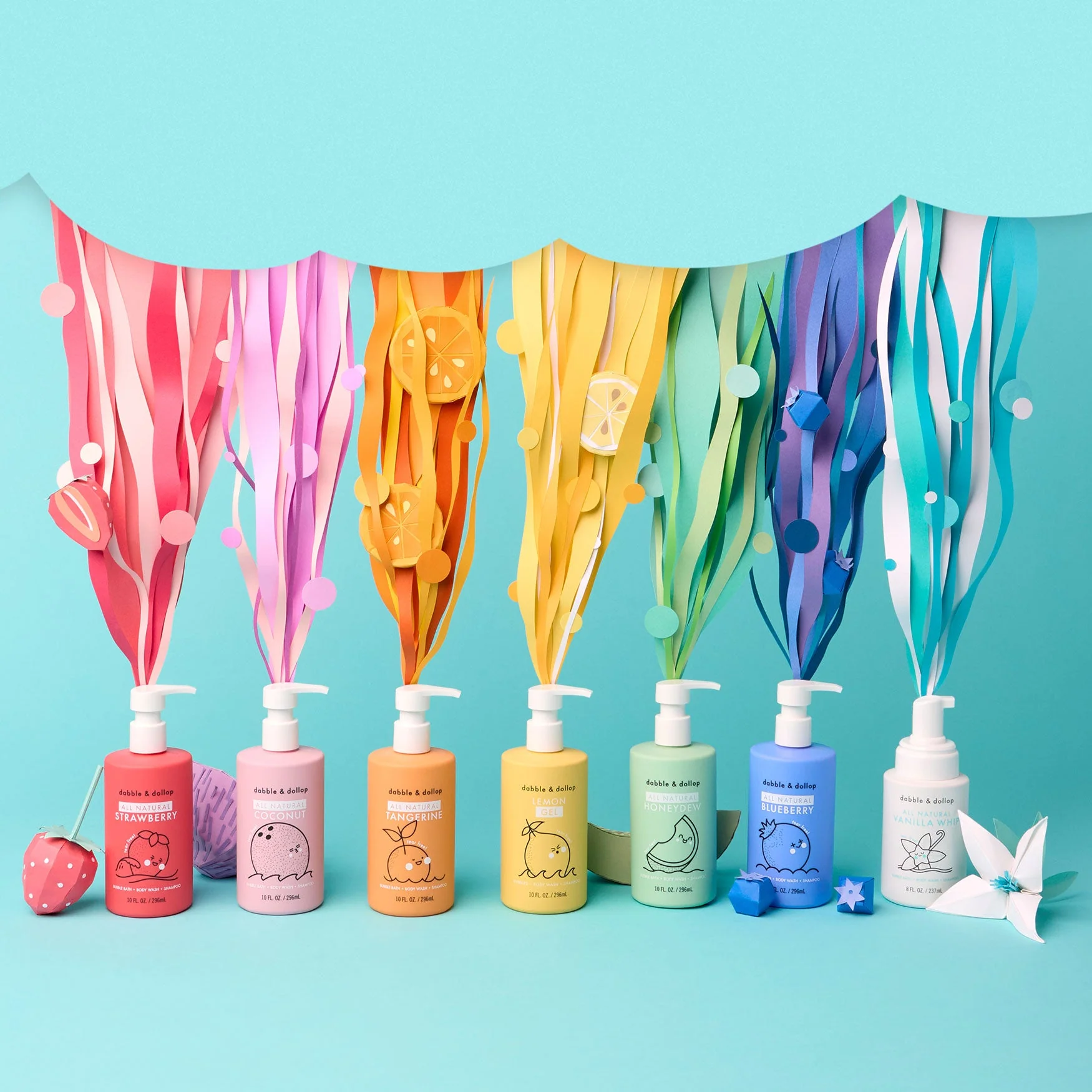 Dabble & Dollop Rainbow of Bubbles Bath Bundle - Image 7