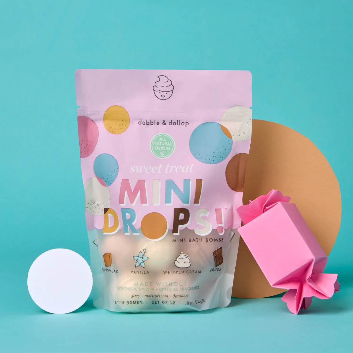 Dabble & Dollop Sweet Treat Mini Bath Bombs - Image 4