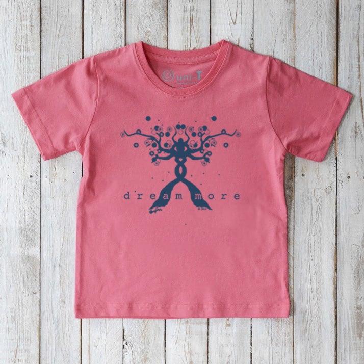 Uni-T "Dream More" Positive Message T-Shirt for Kids - Image 5